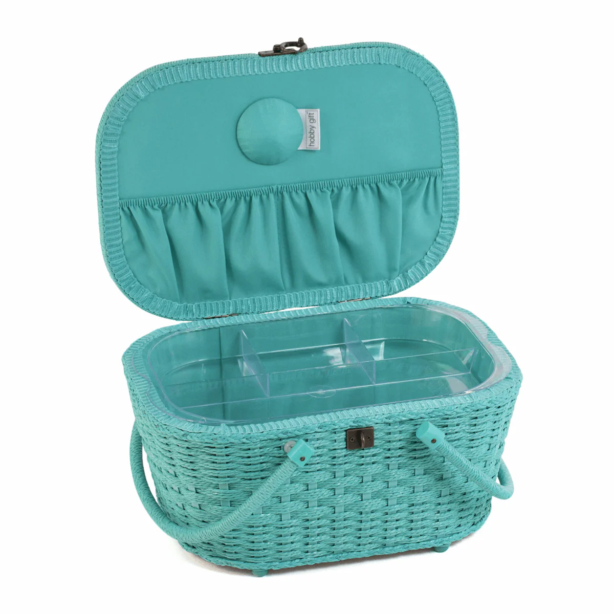 Flutterby Wicker Basket Sewing Box - Image 3