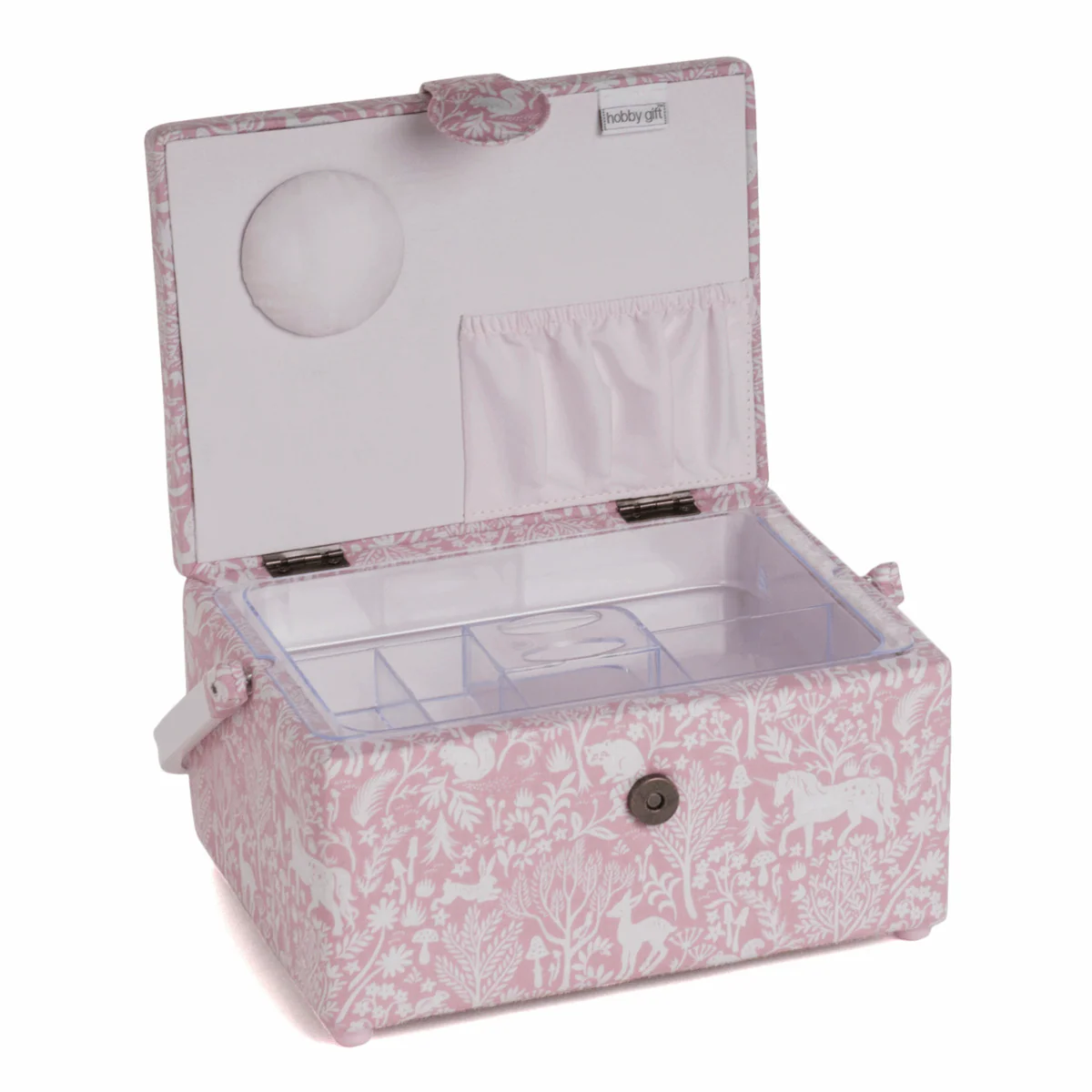 Forest Frolic Sewing Box with Handle - Medium - Image 2