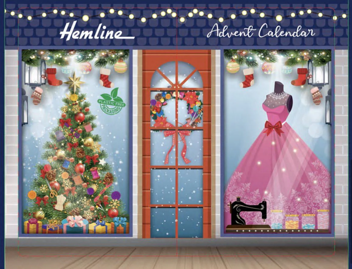 Free Advent Calendar when you spend over £200! Sewing themed Advent Calendar for Christmas 2021 - Image 5