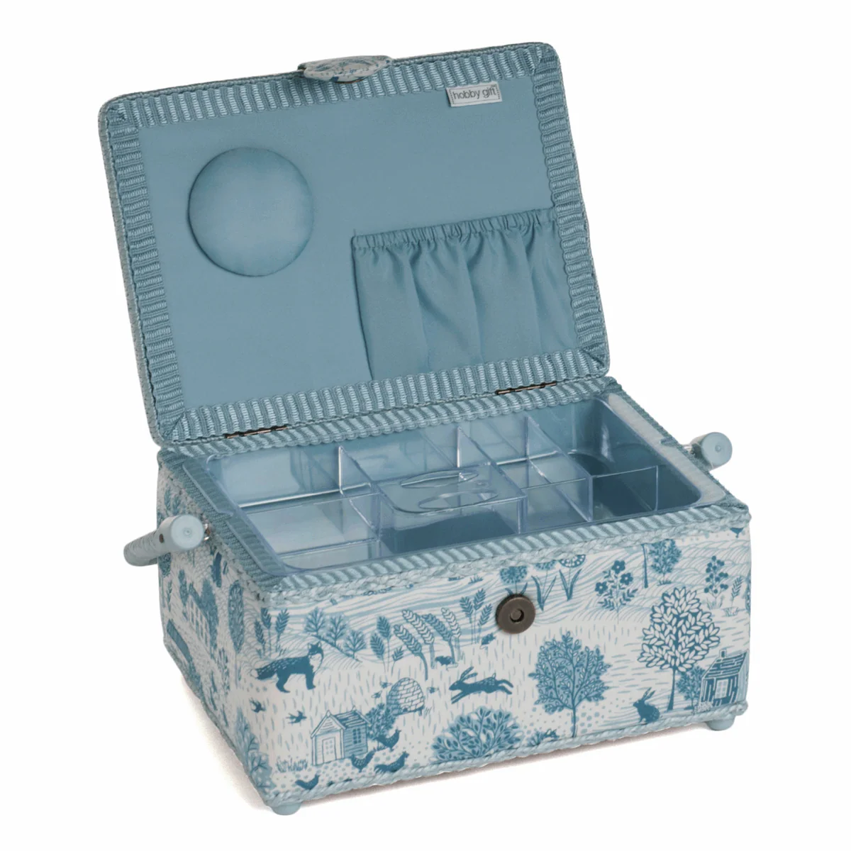 Grove Scenic Sewing Box - Medium - Image 2