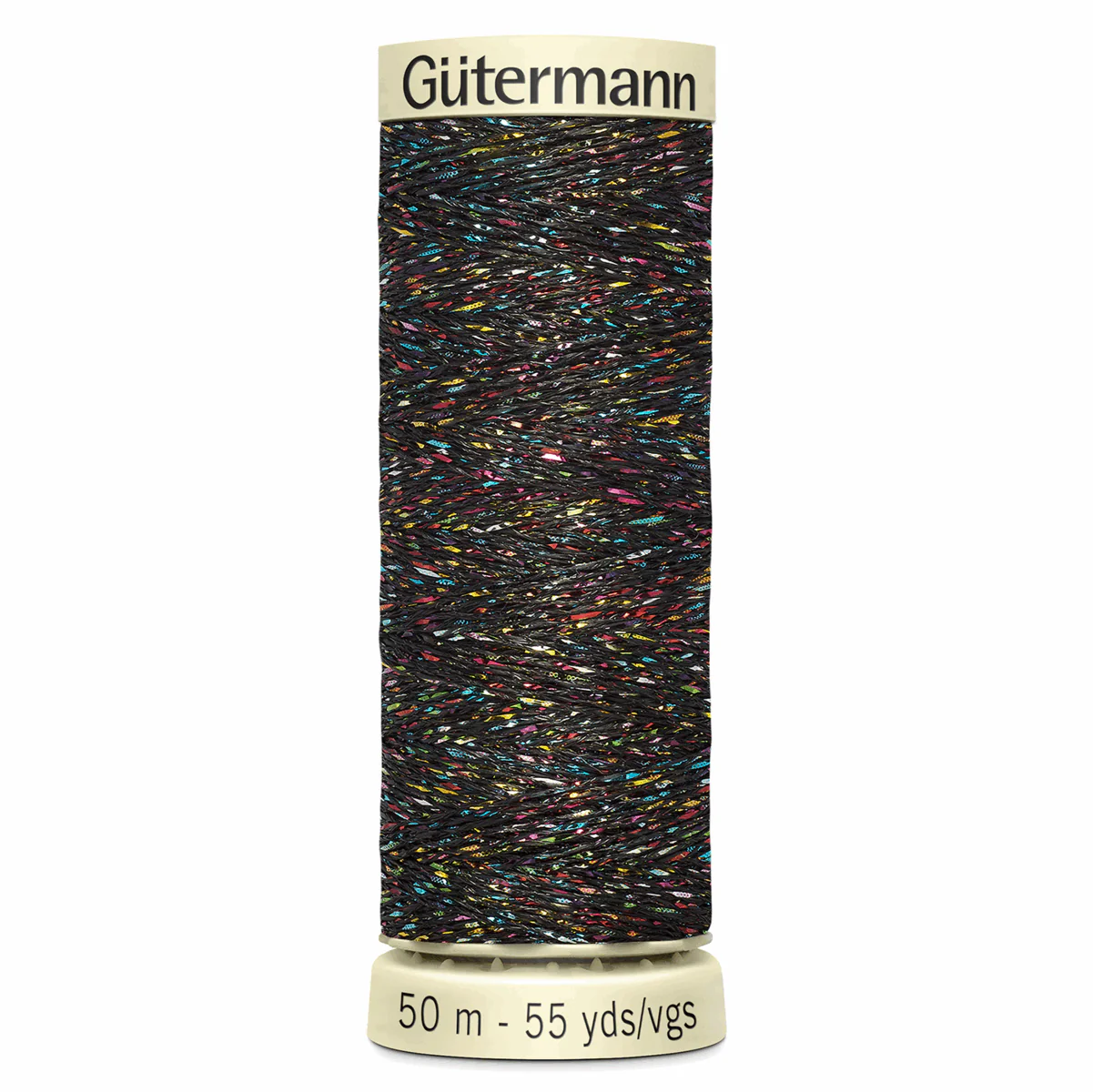 Gutermann Black Metallic Effect Thread - 50m - Image 2
