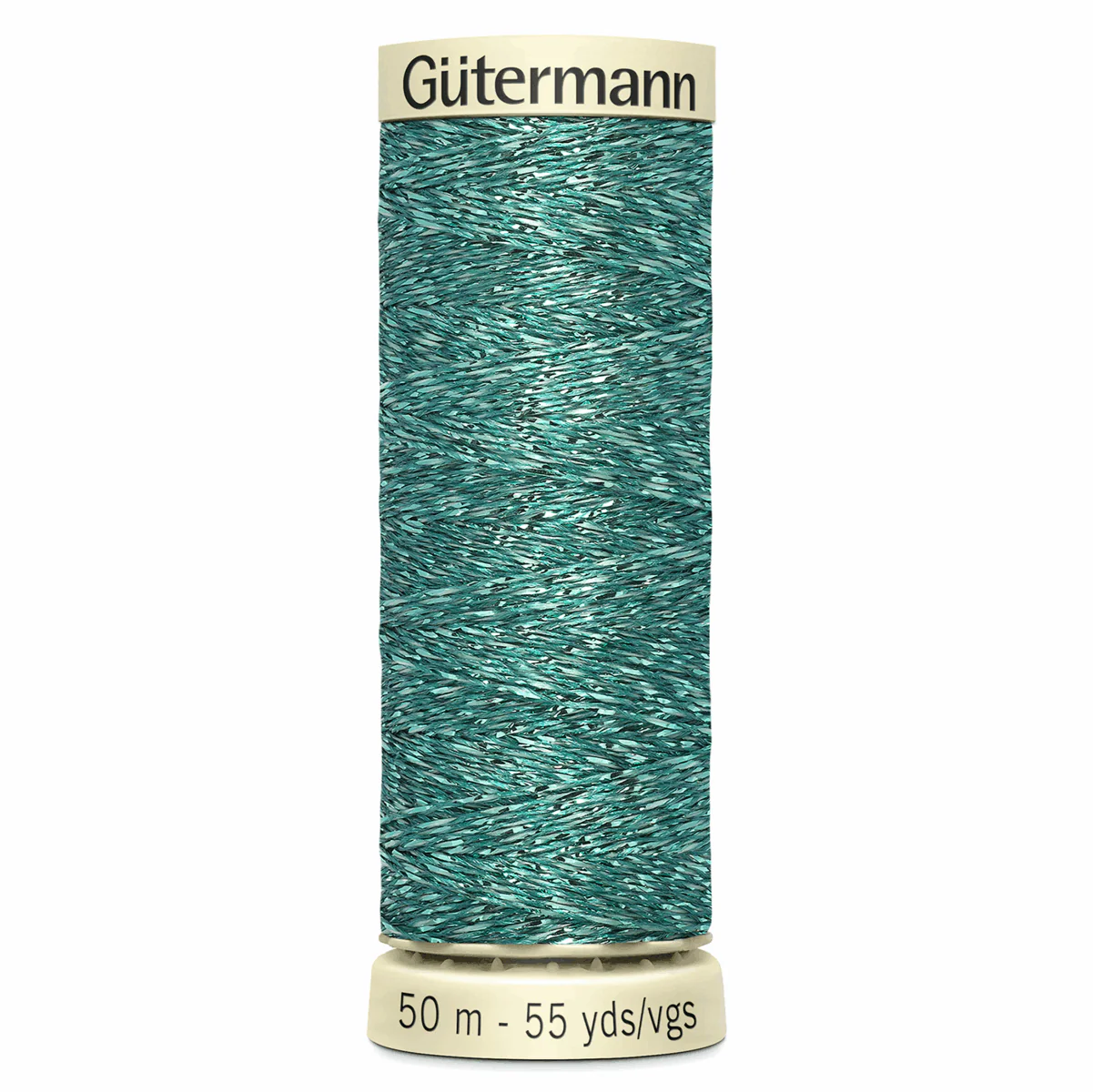 Gutermann Green Metallic Effect Thread - 50m - Image 2
