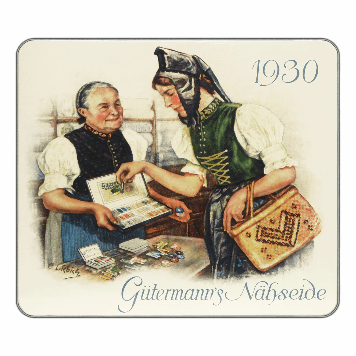 Gutermann Nostalgic Thread Box 1930 - Sew-All: 30 x 100m: Assorted Shades - Image 3