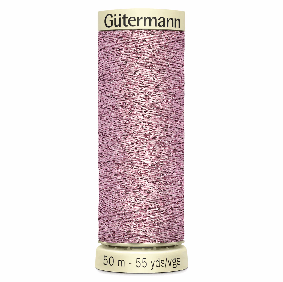 Gutermann Pink Metallic Effect Thread - 50m - Image 2