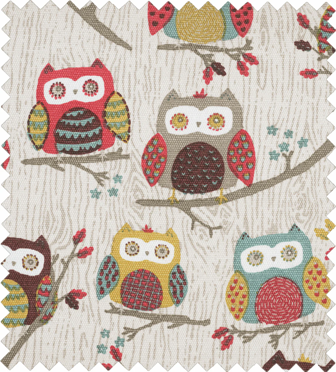 Filled Knitting Pin Case - Hoot - Image 3