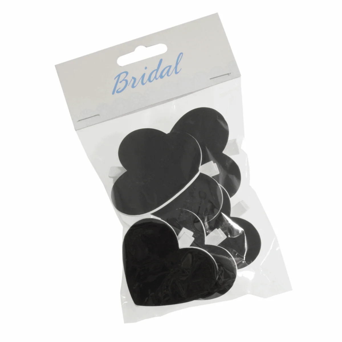 Heart Shape Message Black Boards with Pegs - 49 x 54mm - Image 2