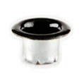 Hemline Black Eyelets with Tool - 5.5mm (Pack of 40) - Image 2