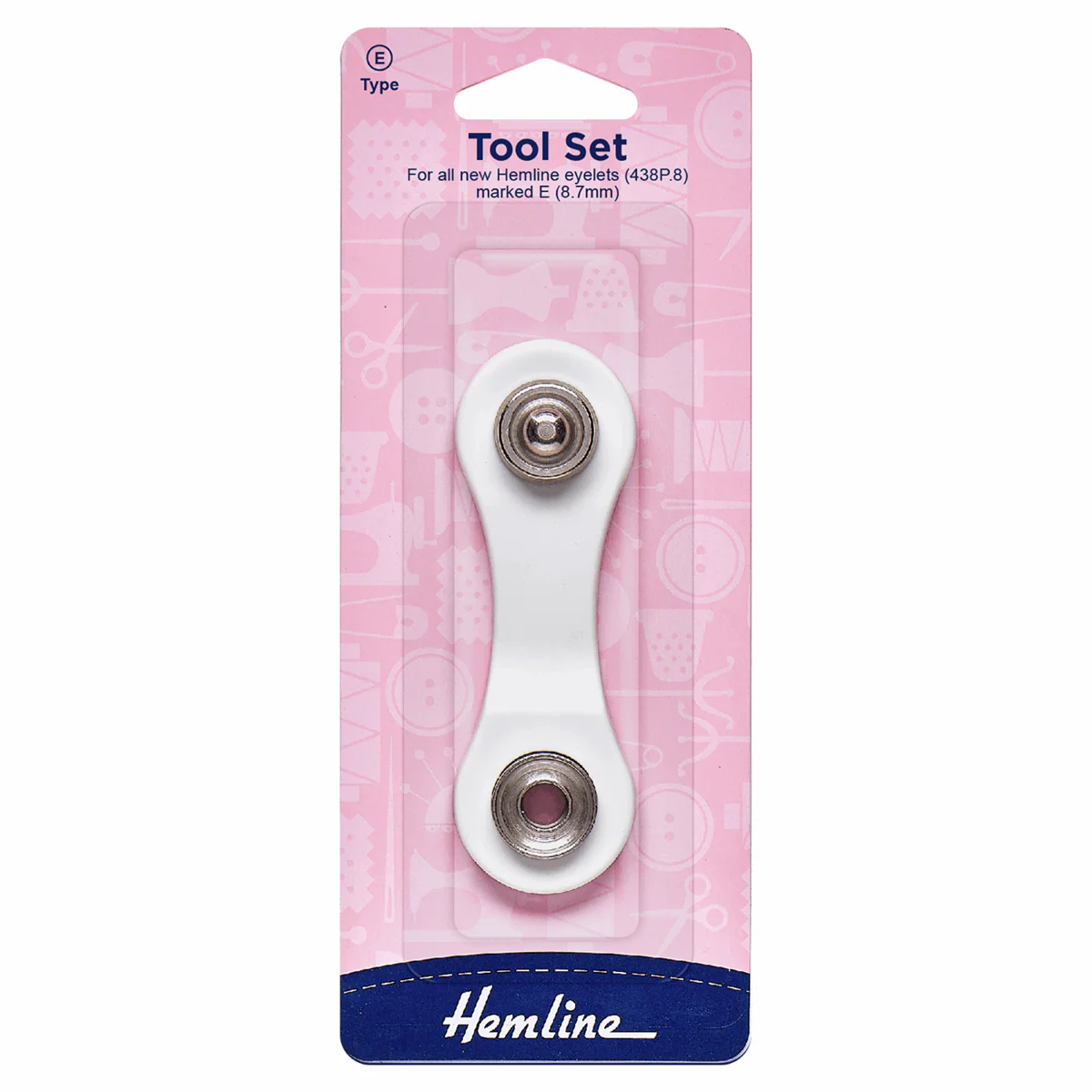 Hemline Eyelet Tool Set - 8.7mm