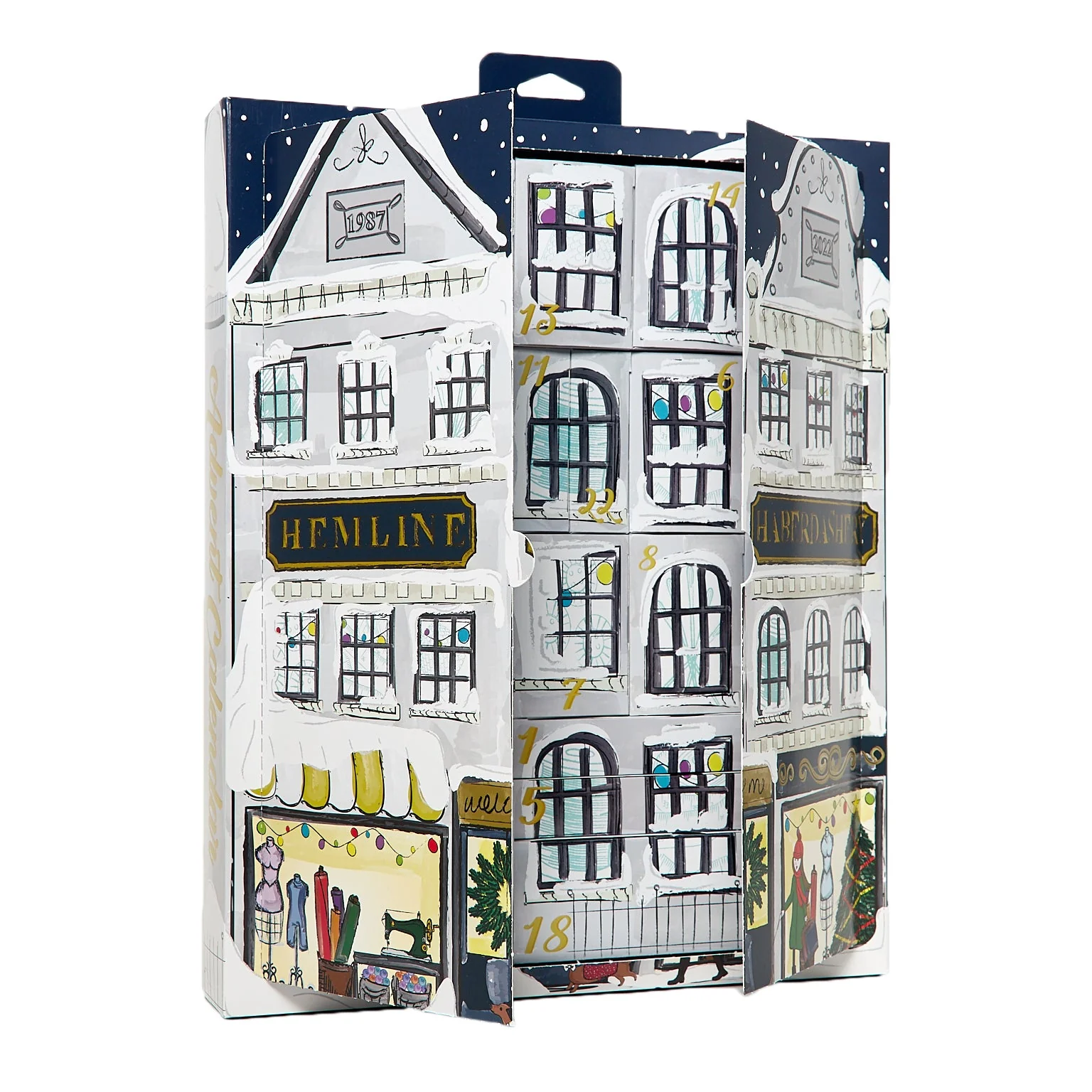 Hemline Haberdashery Sewing themed Advent Calendar - Last chance to buy - Image 2