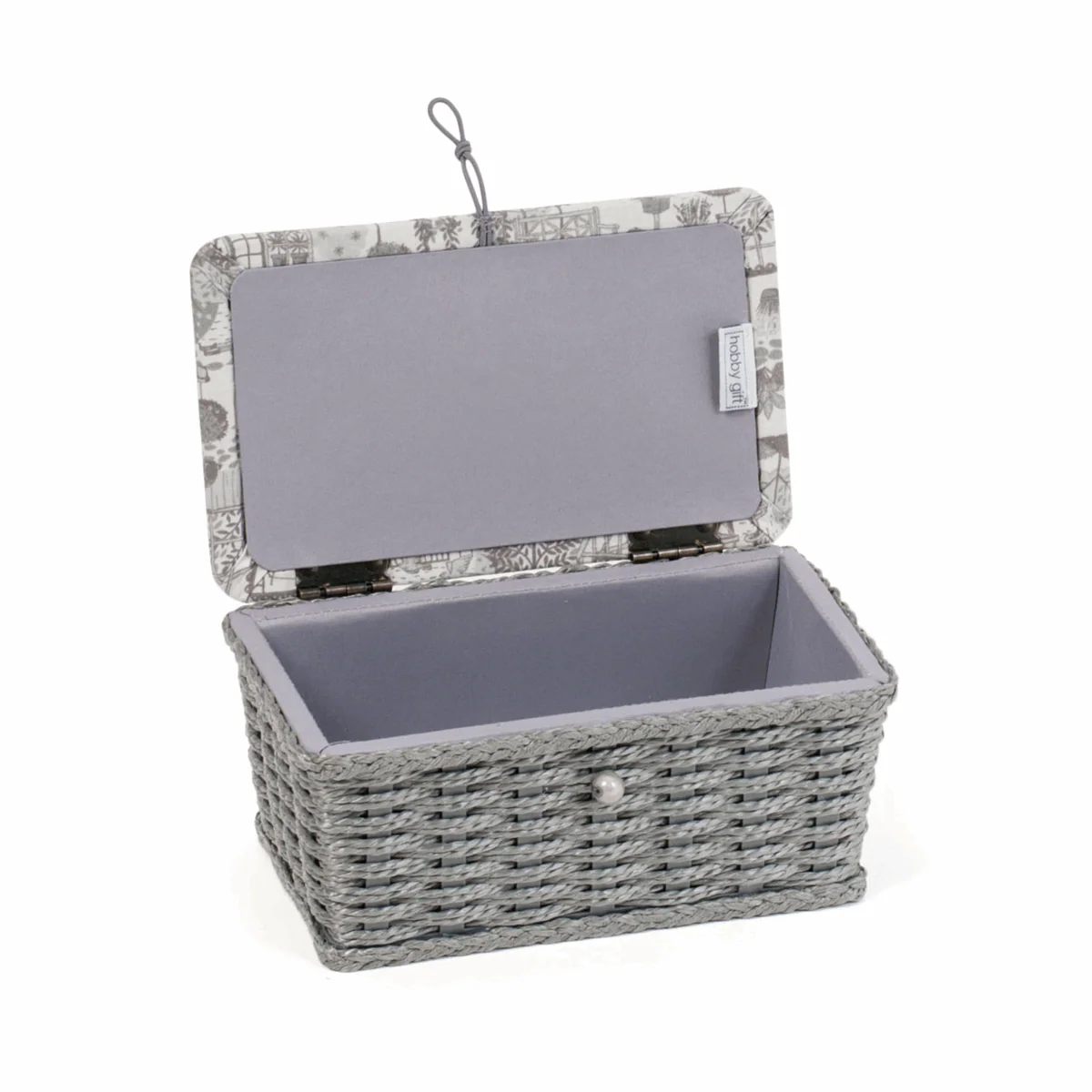 In The Garden Woven Sewing Box - Small - Image 2