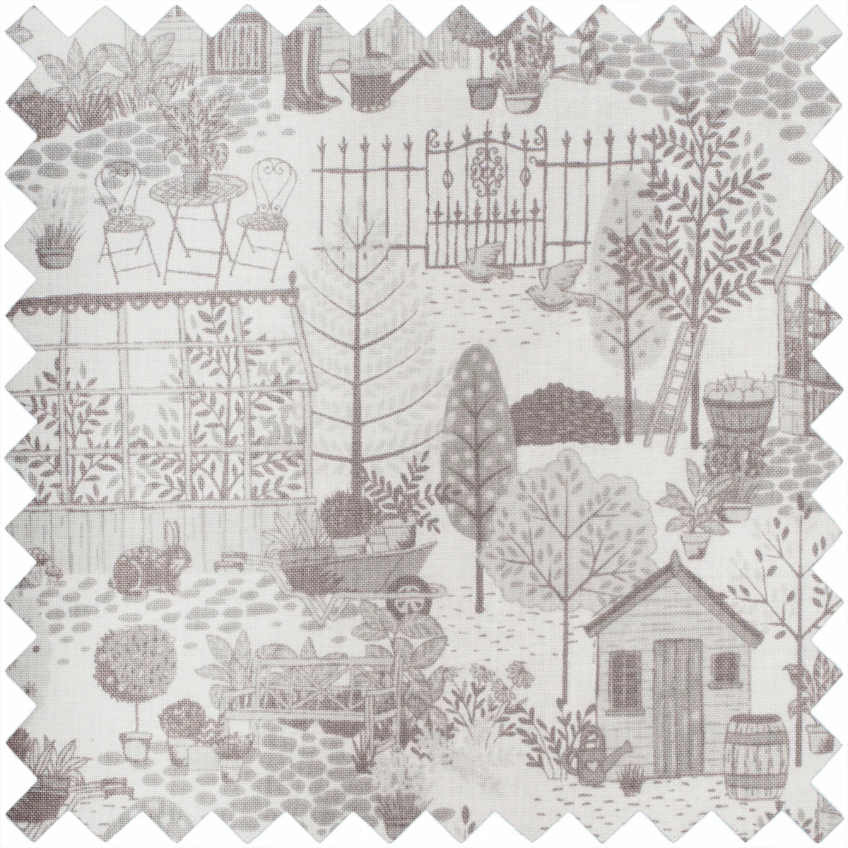 In The Garden Woven Sewing Box - Small - Image 3