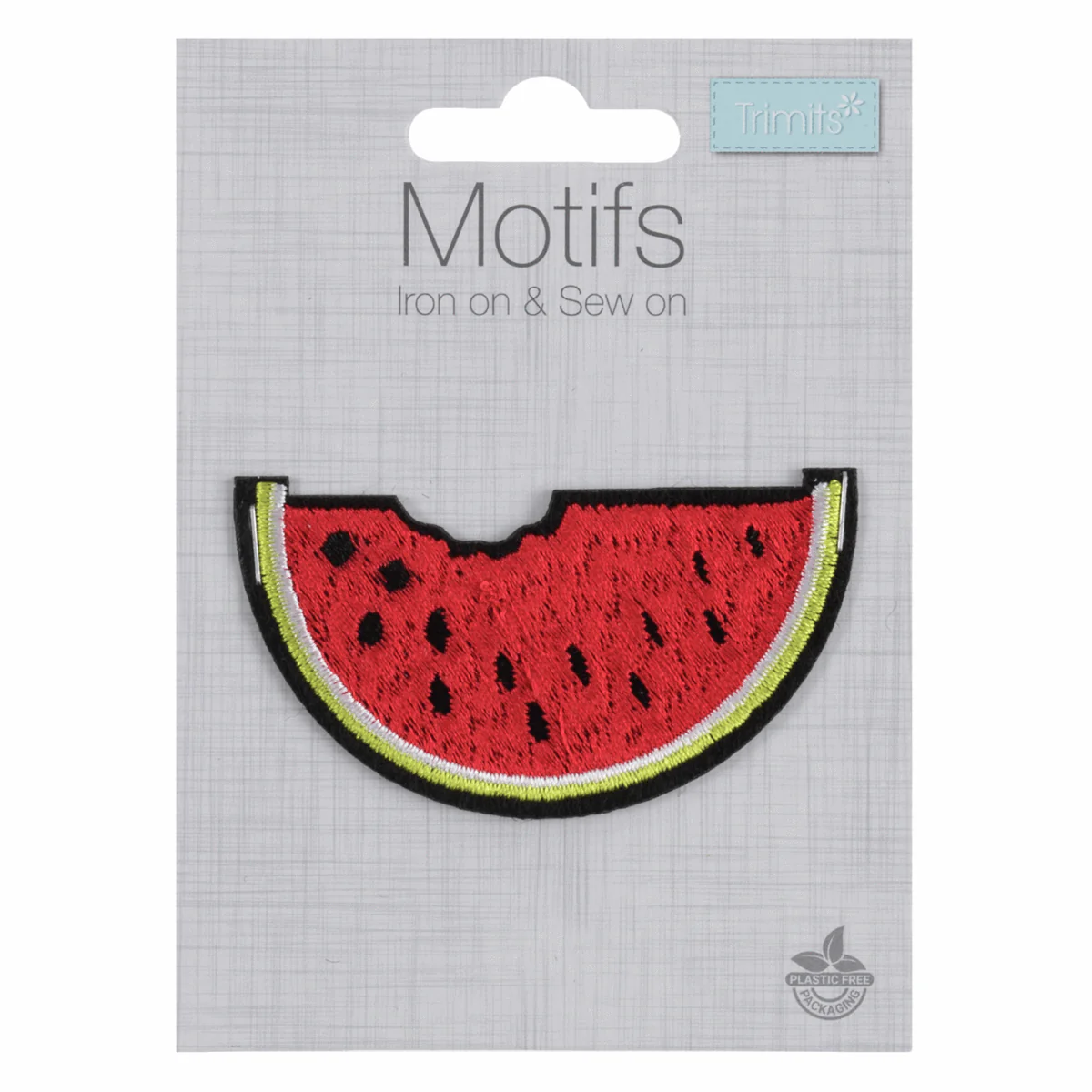 Trimits Iron-On/Sew On Motif Patch - Watermelon - Image 2