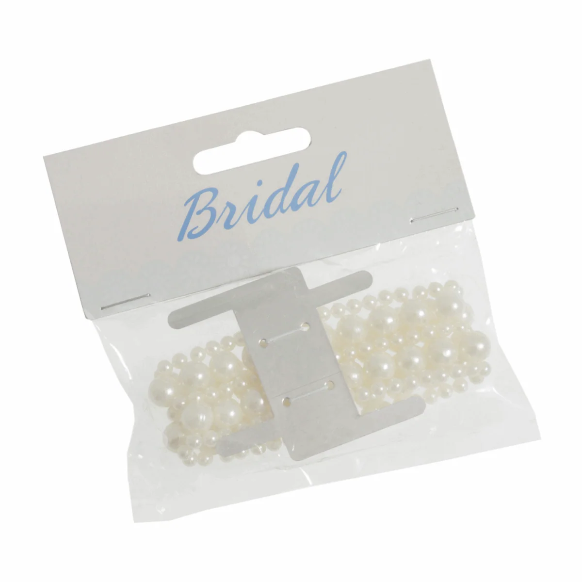Bridal Ivory Pearl Wrist Band (2 Rows)