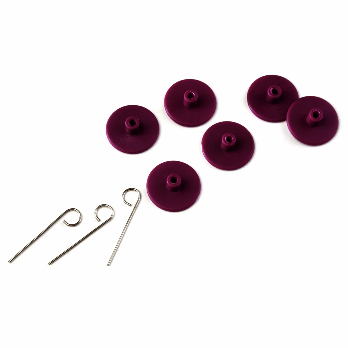KnitPro Circular Interchangeable Cable - Purple 20cm - Image 2