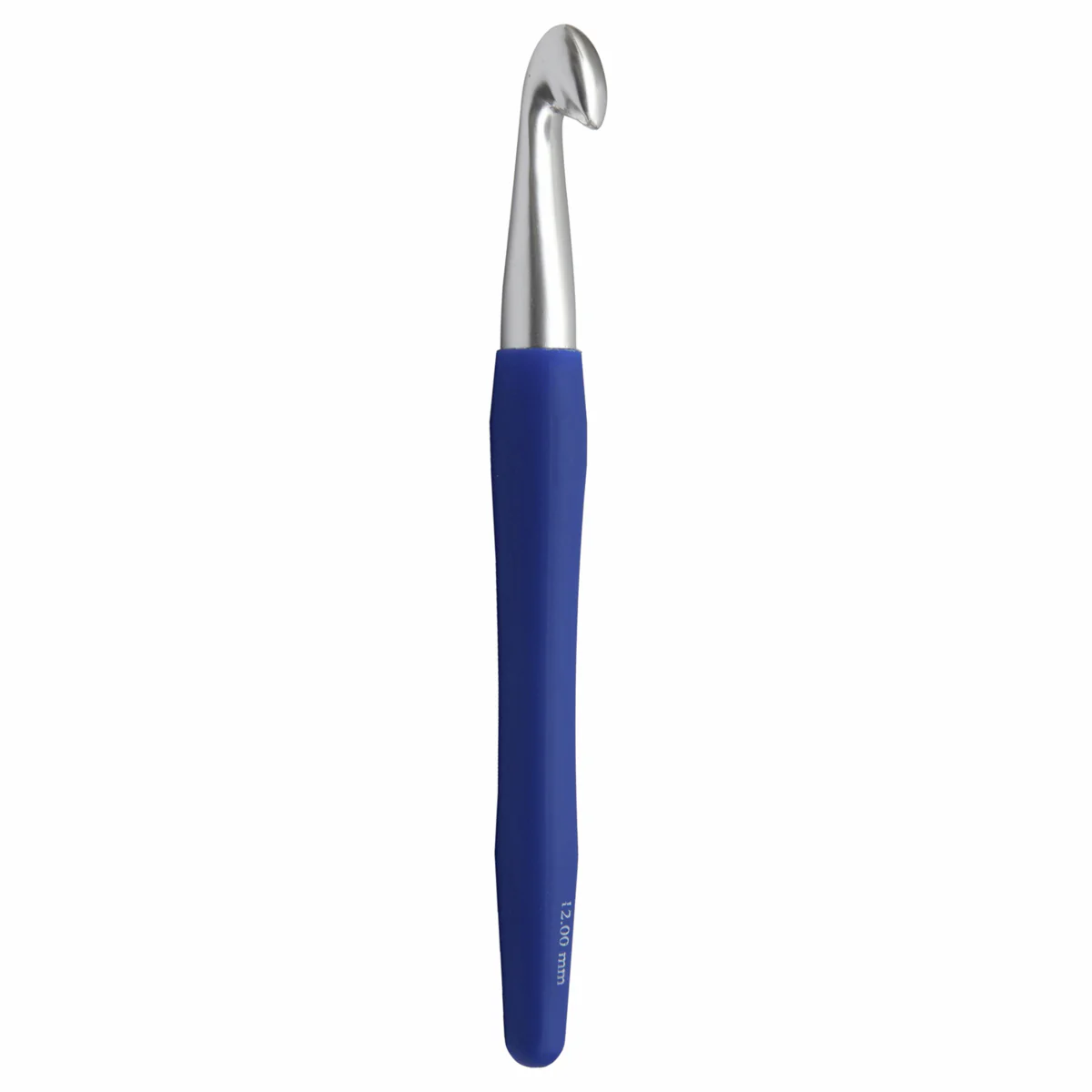 KnitPro 'Waves' Aluminium Crochet Hook - 15cm x 12.00mm (Royal Blue)