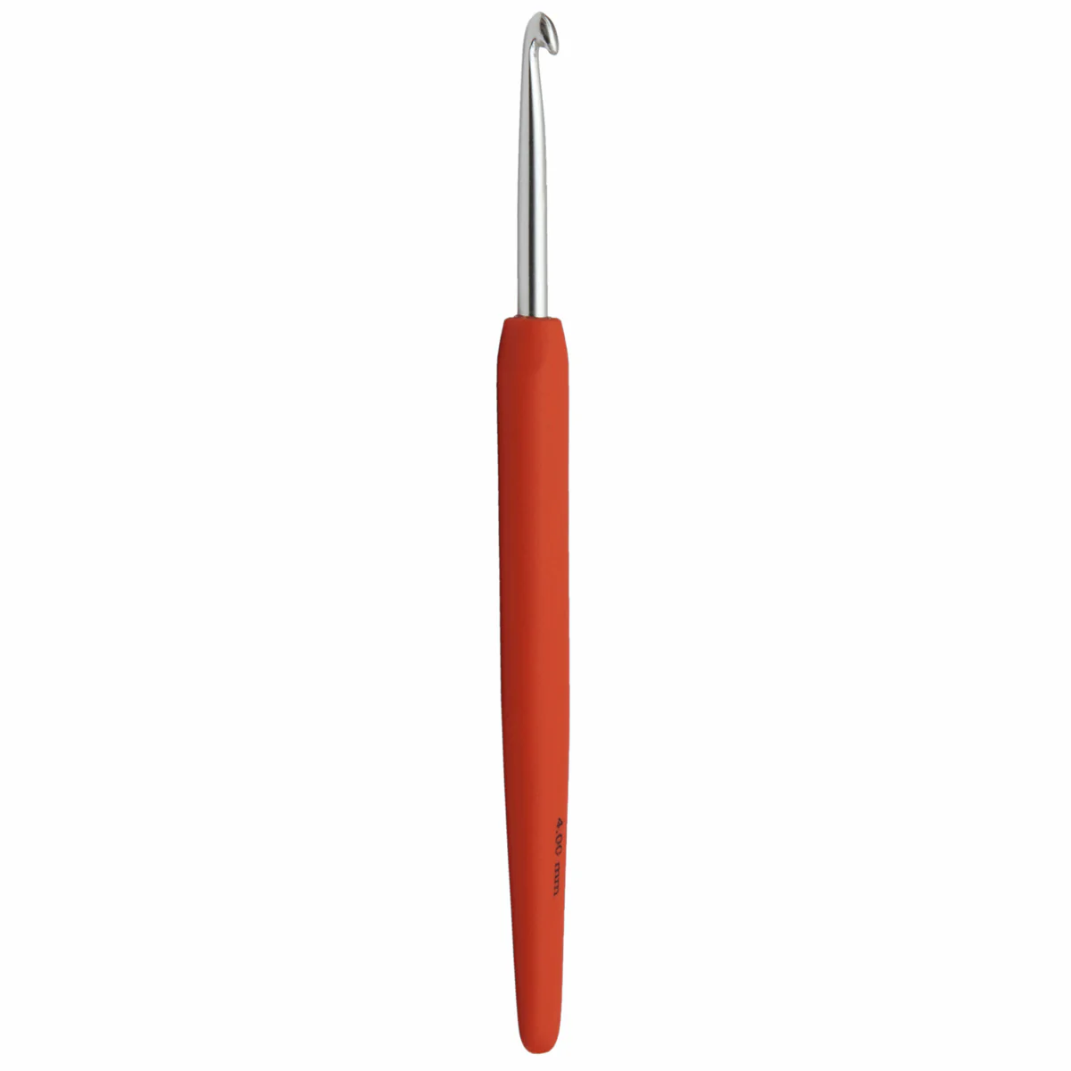 KnitPro 'Waves' Aluminium Crochet Hook - 15cm x 4.00mm (Orange)