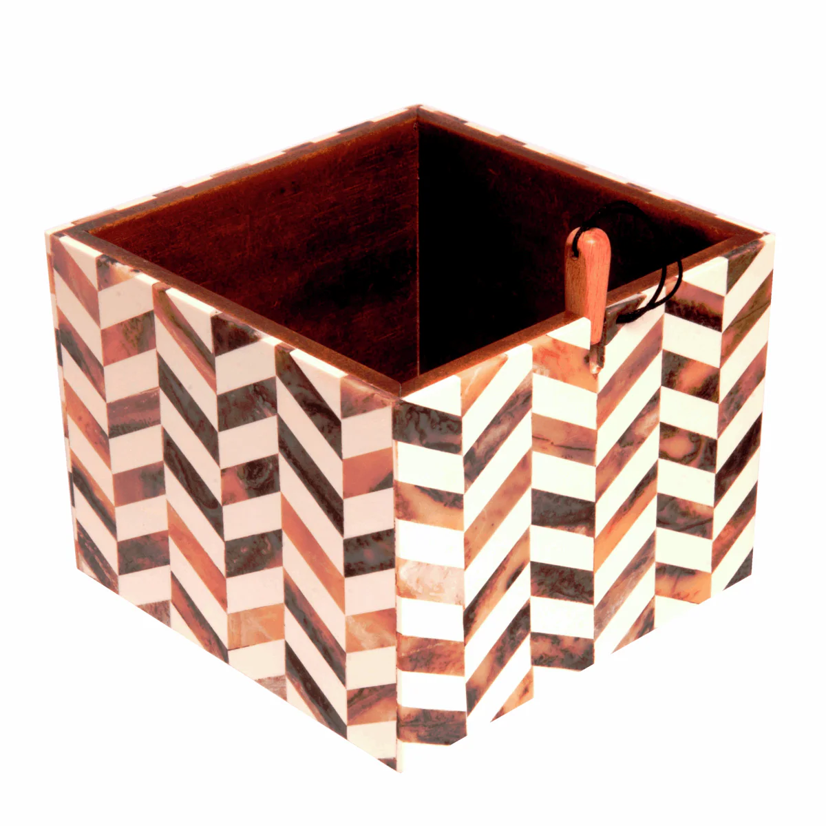 KnitPro Wooden Yarn Bowl - Pearl