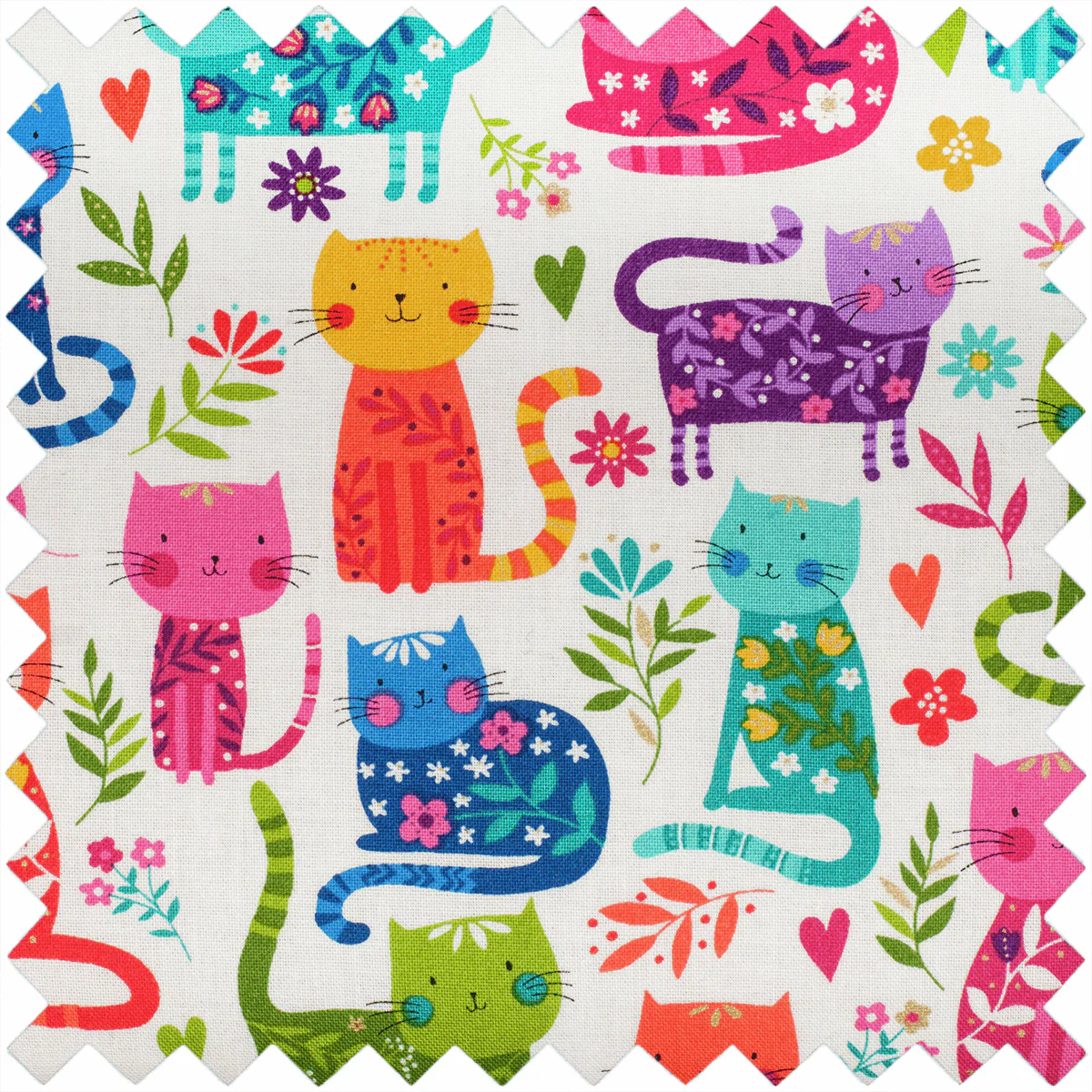 Knitting Pin & Crochet Hook Case - Cats - Image 3
