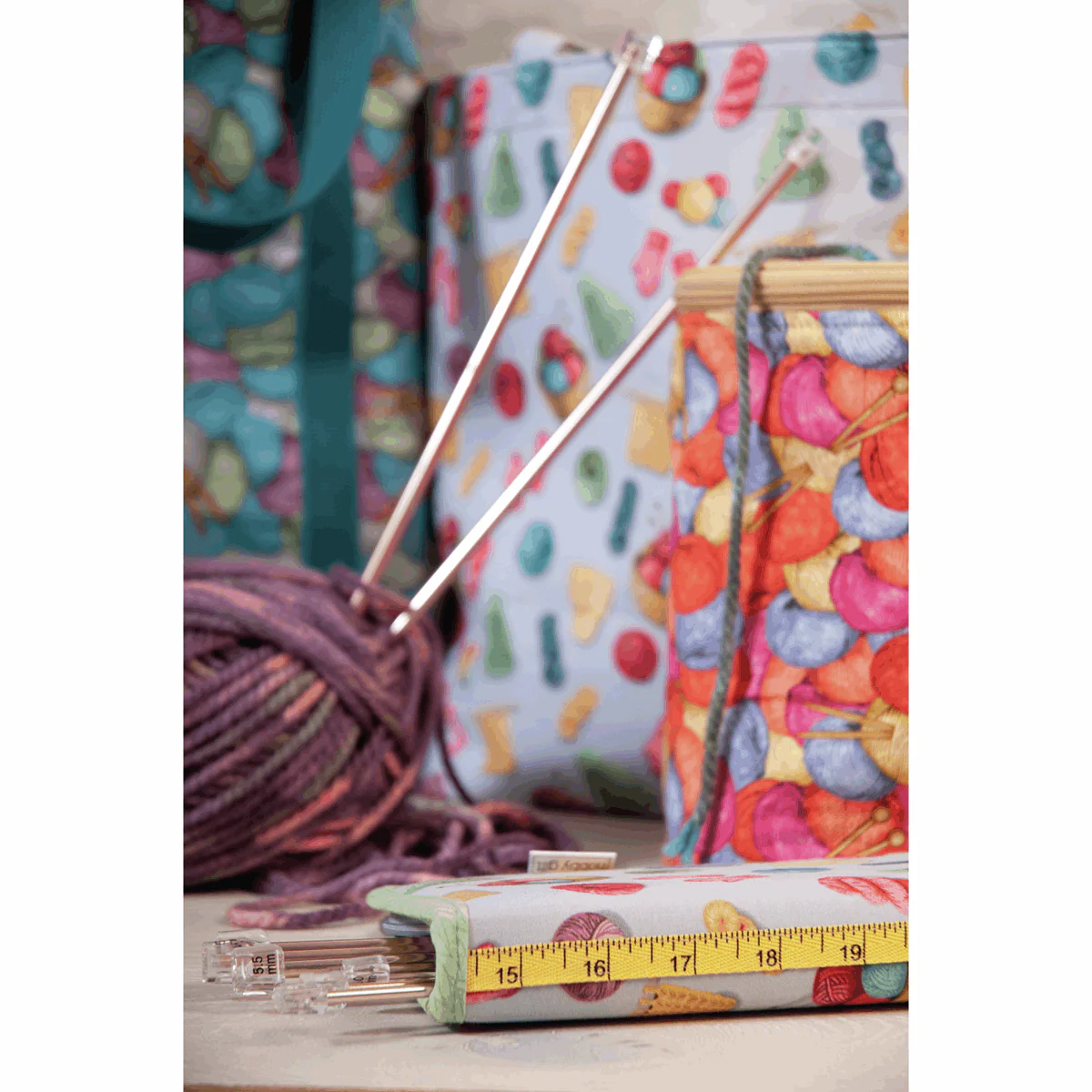 Knitting Pin & Crochet Hook Case - Knit 'n' Purl - Image 4