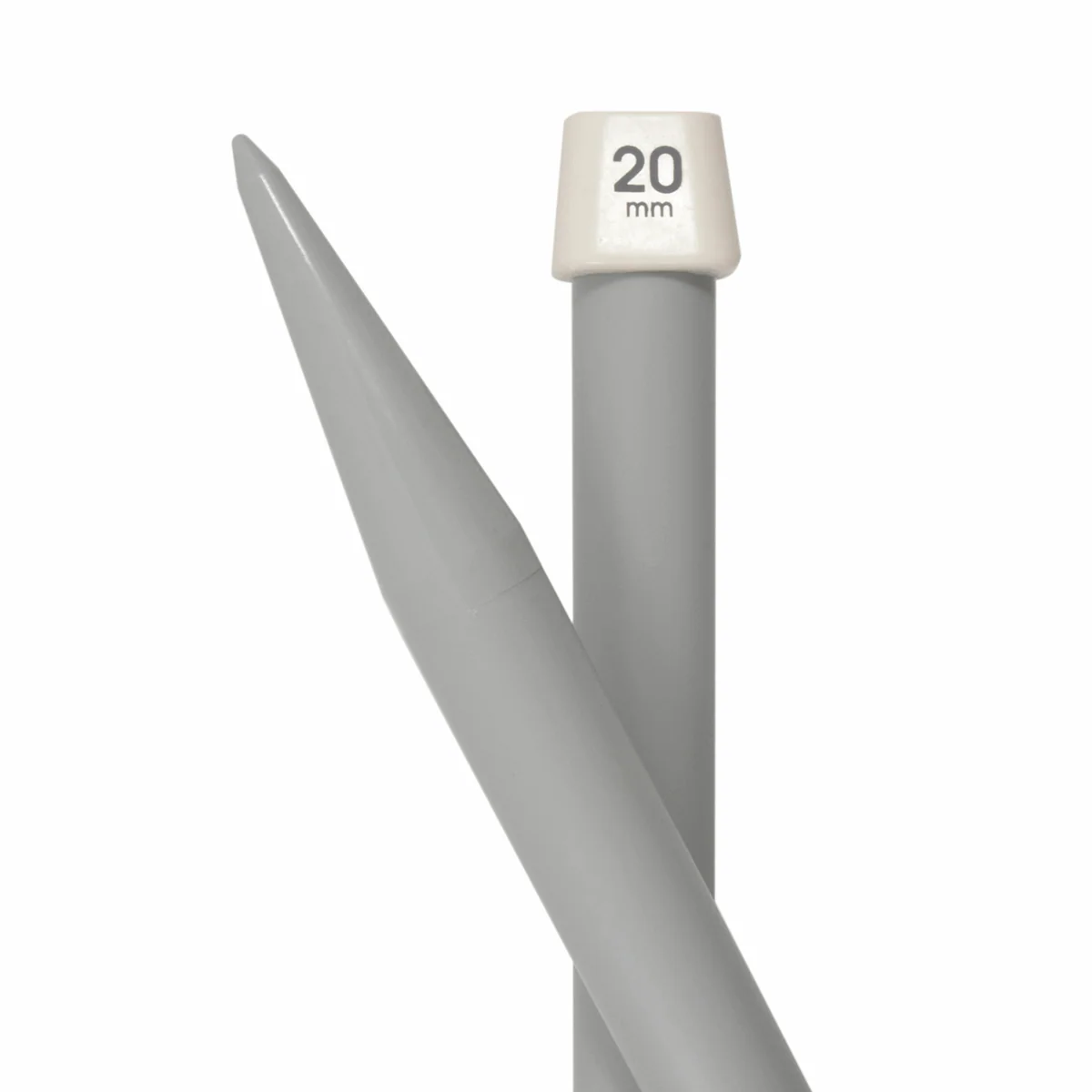 PONY Classic Single-Ended Knitting Pins - 40cm x 20mm - Image 2