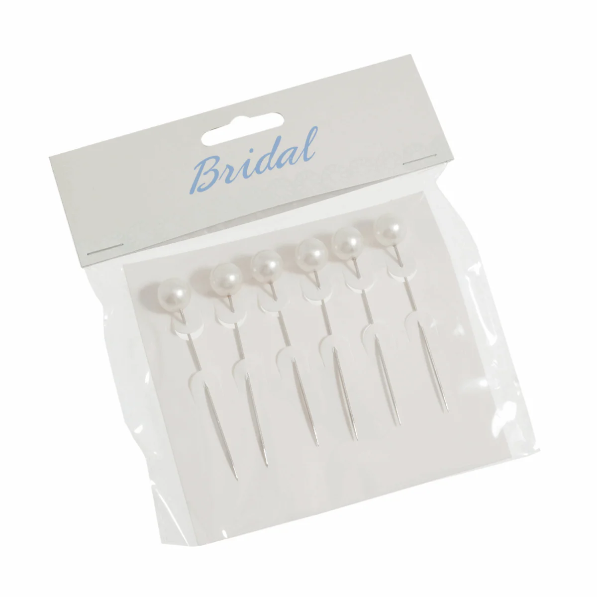 Large Ivory Pearl Pins - 12mm x 60mm (Pack of 6) - Image 2