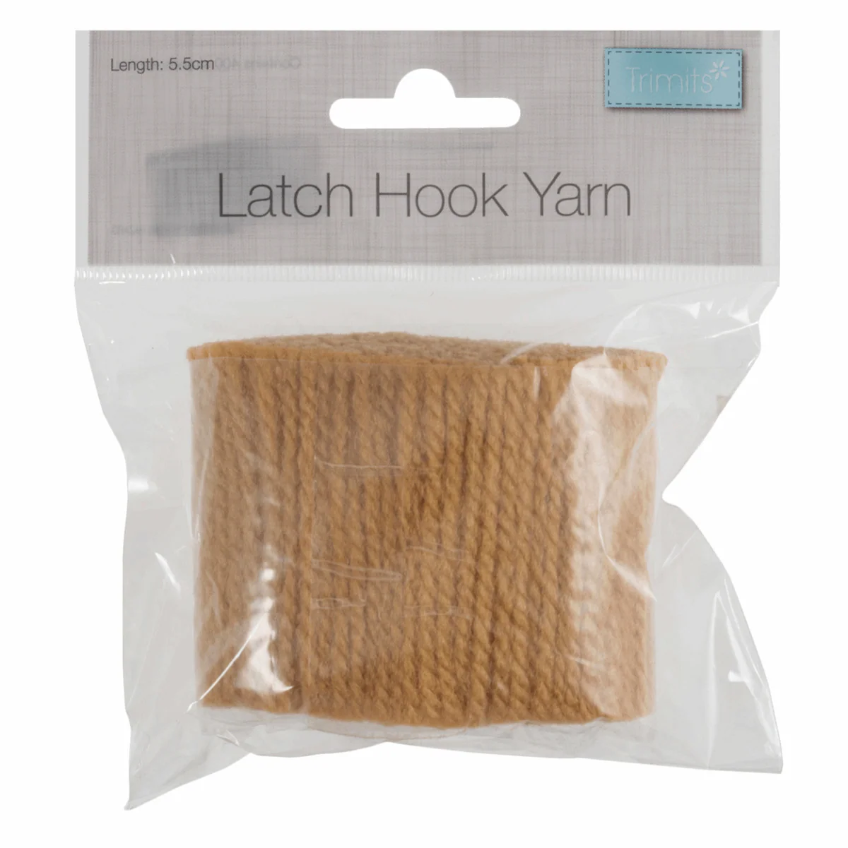 Latch Hook Yarn 5.5cm - Beige - Image 2