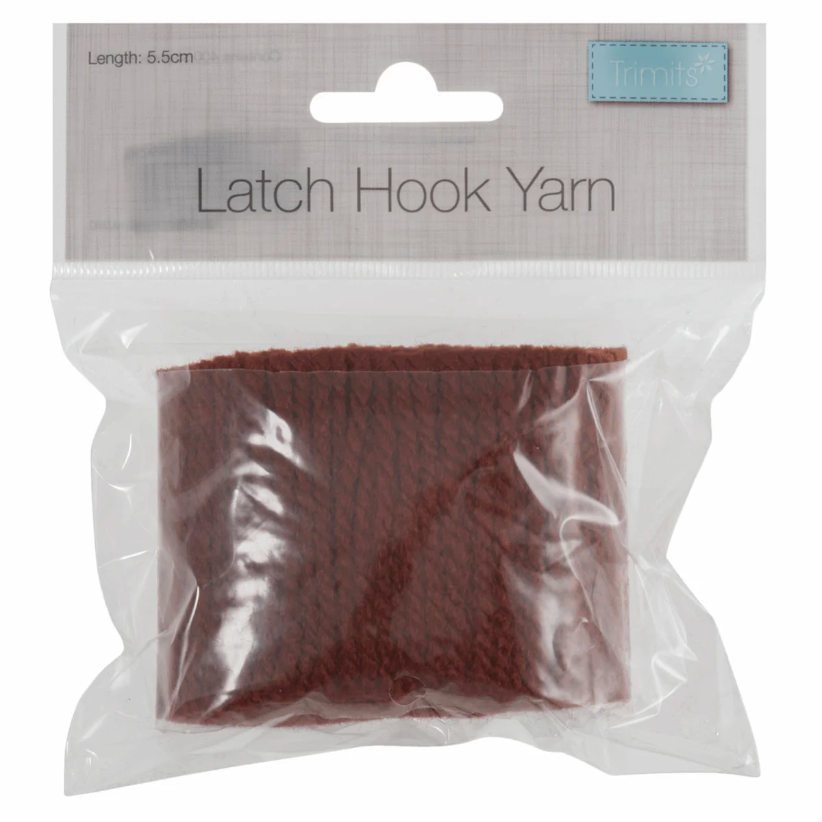 Latch Hook Yarn 5.5cm - Burnt Sienna - Image 2