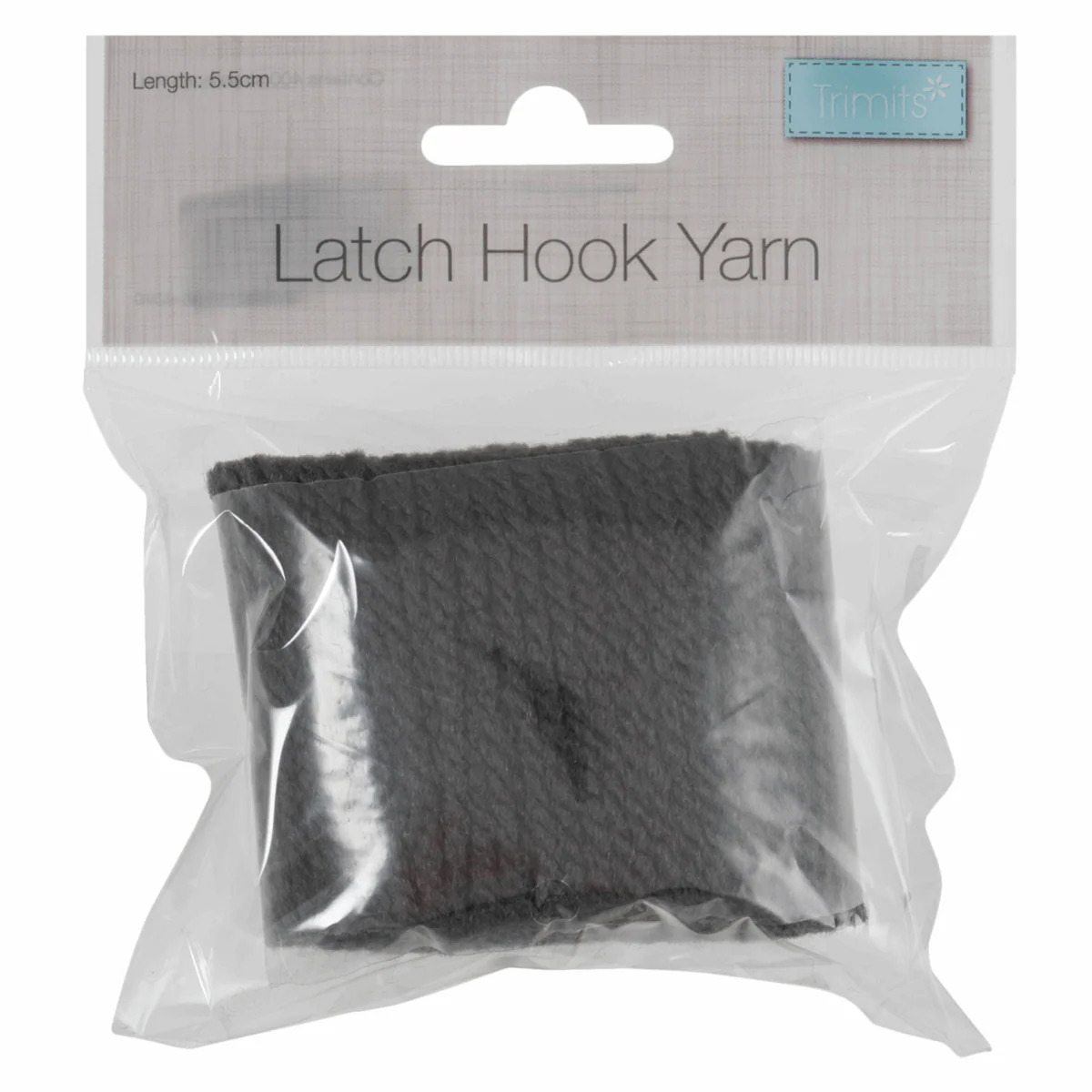 Latch Hook Yarn 5.5cm - Carbon - Image 2