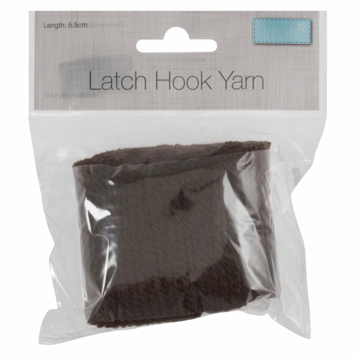 Latch Hook Yarn 5.5cm - Chocolate - Image 2