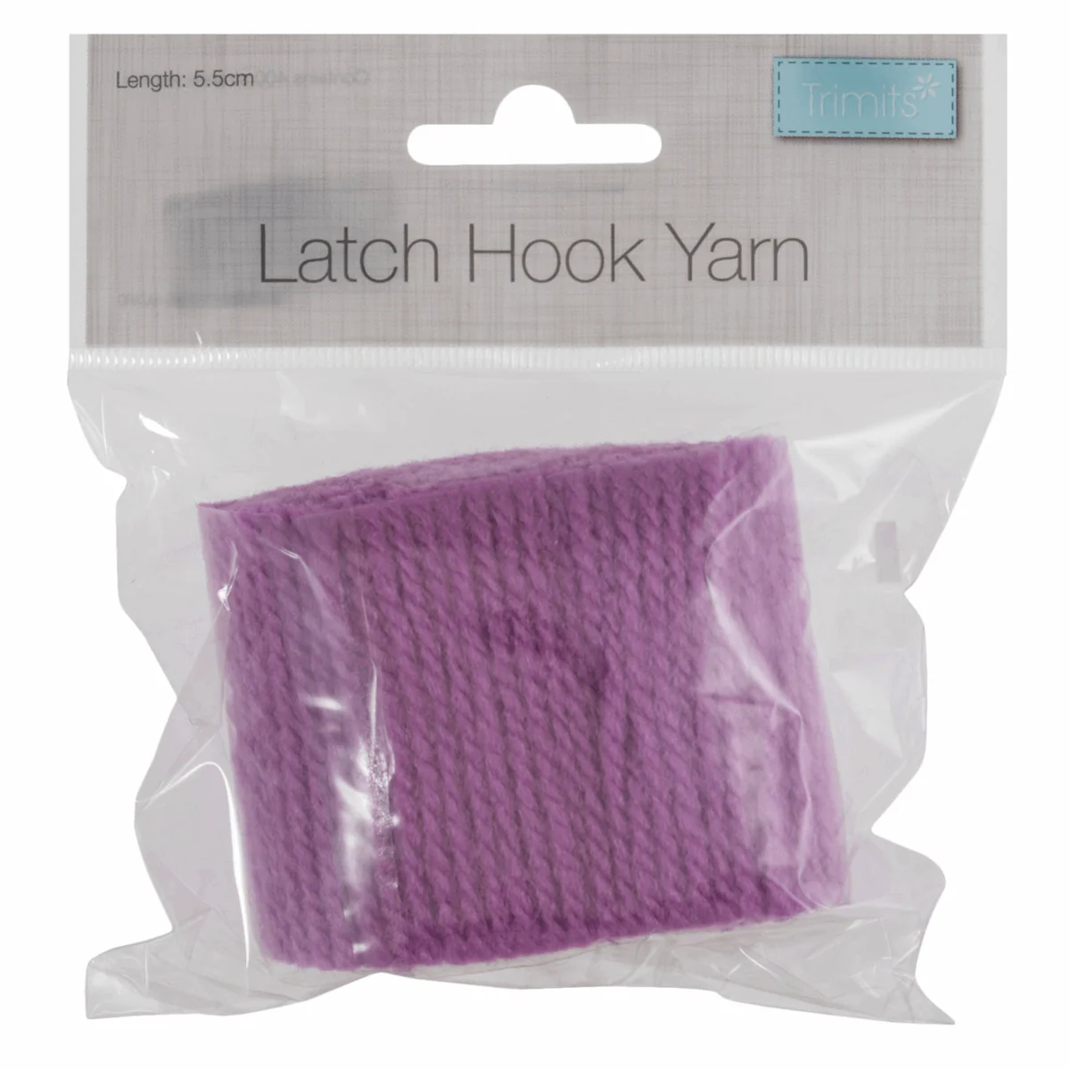 Latch Hook Yarn 5.5cm - Mauve - Image 2