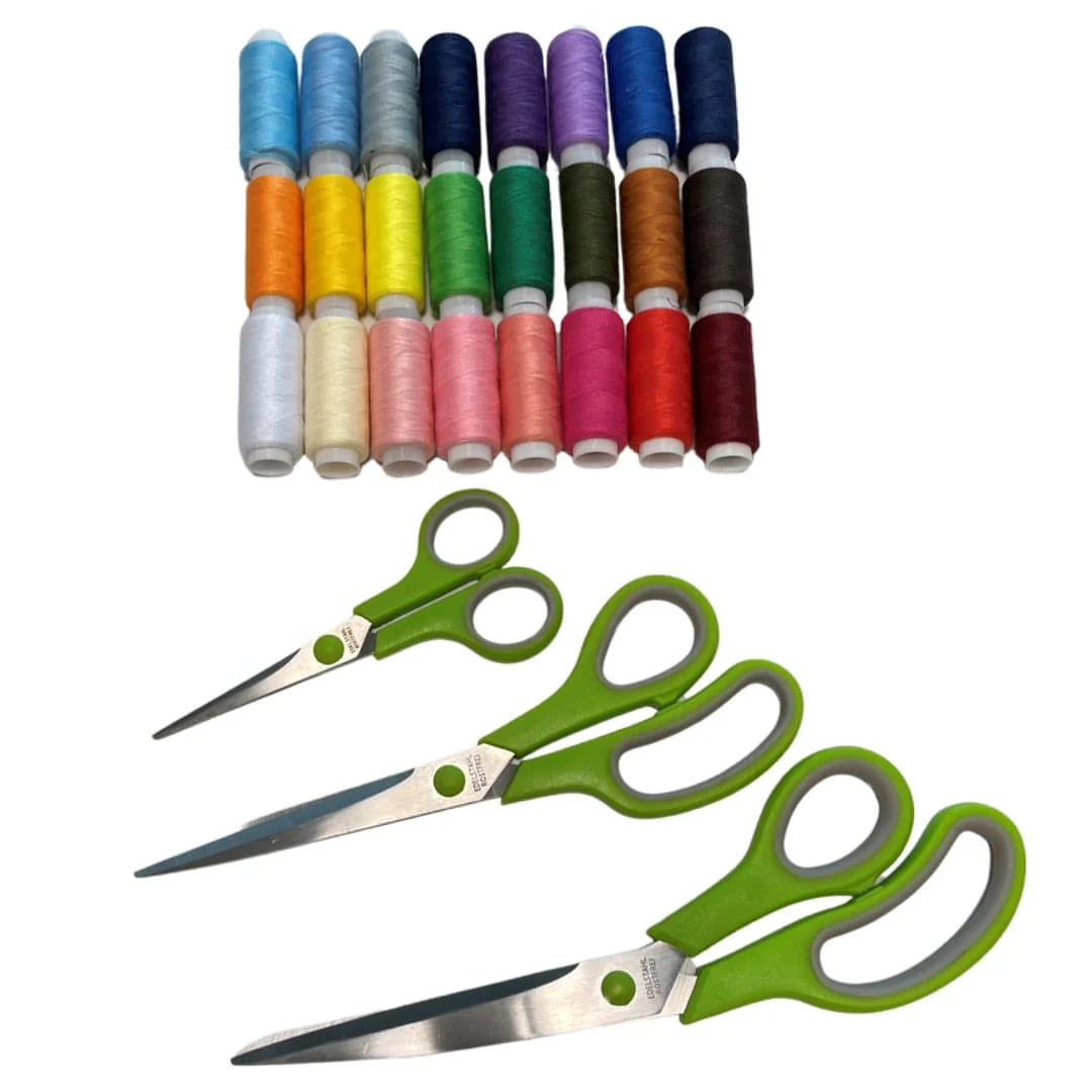 Luxury Gift Bundle - 24 x Thread Set and 3 x Scissor Set - Image 3