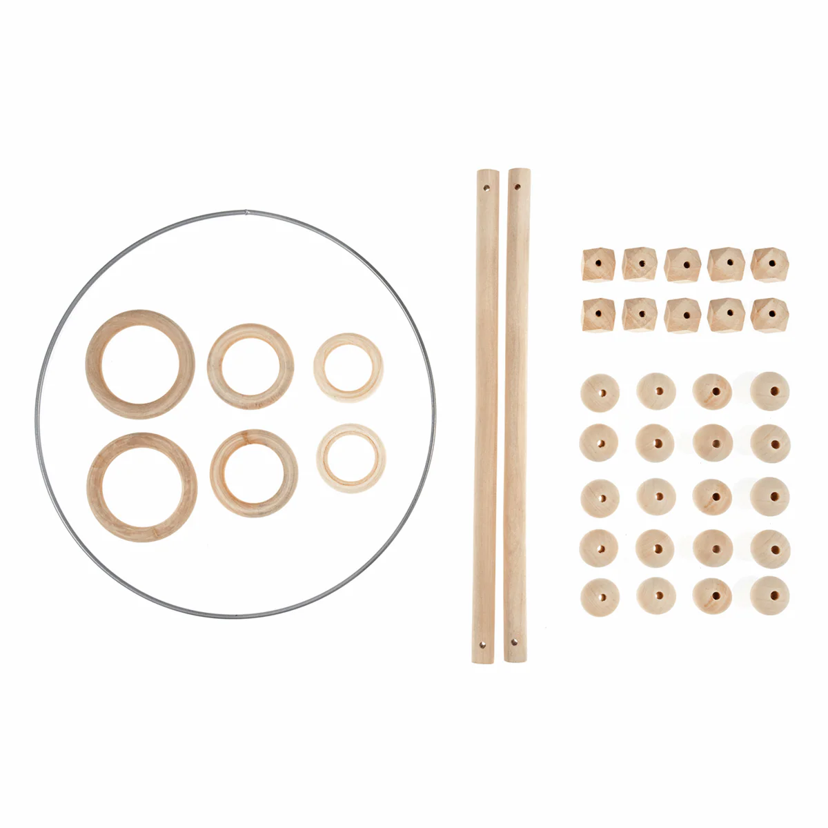 Macrame Accessories Starter Pack - 39 Pieces - Image 2