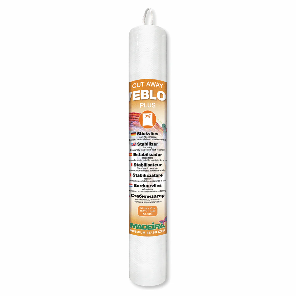 Madeira Cut Away Weblon Plus Stabilizer - 10m x 50cm