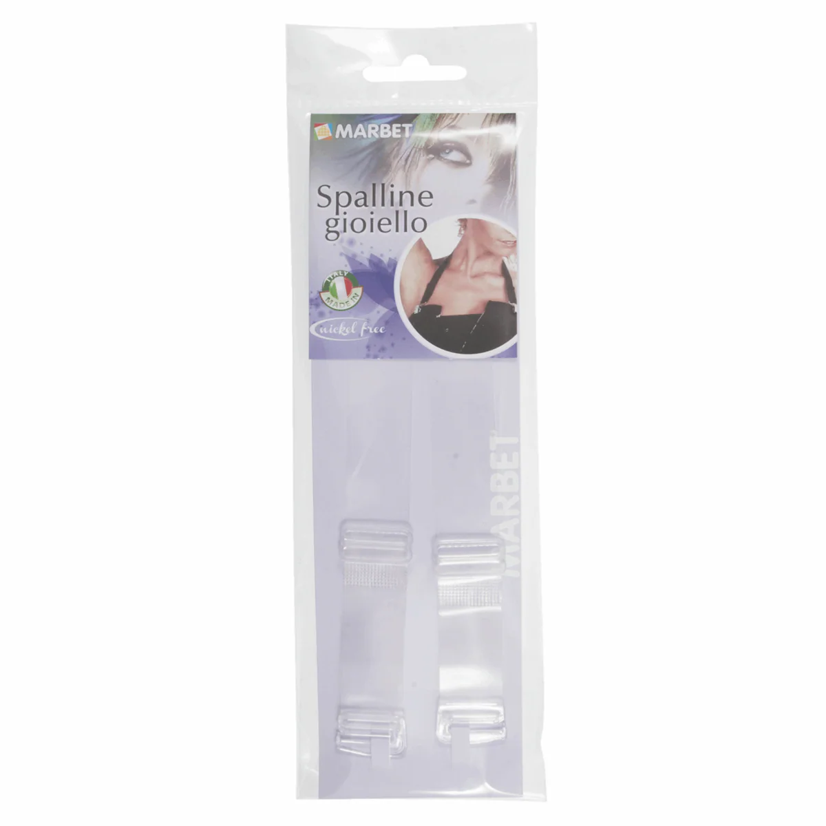 Marbet Clear Removable Shoulder Strap - 75 x 2cm