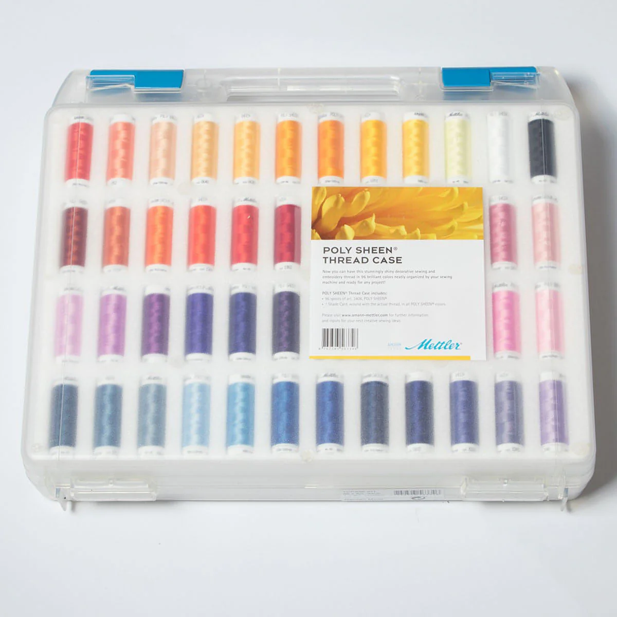 Mettler Ultimate Thread Case Poly Sheen No. 40 200m 96 spools