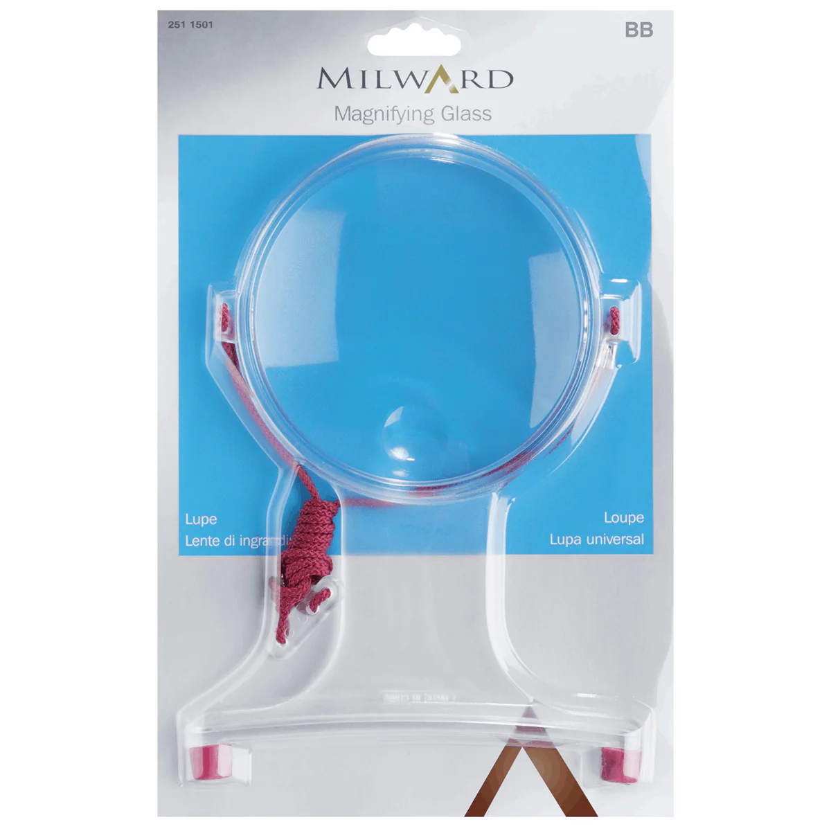 Milward Plastic Magnifying Glass