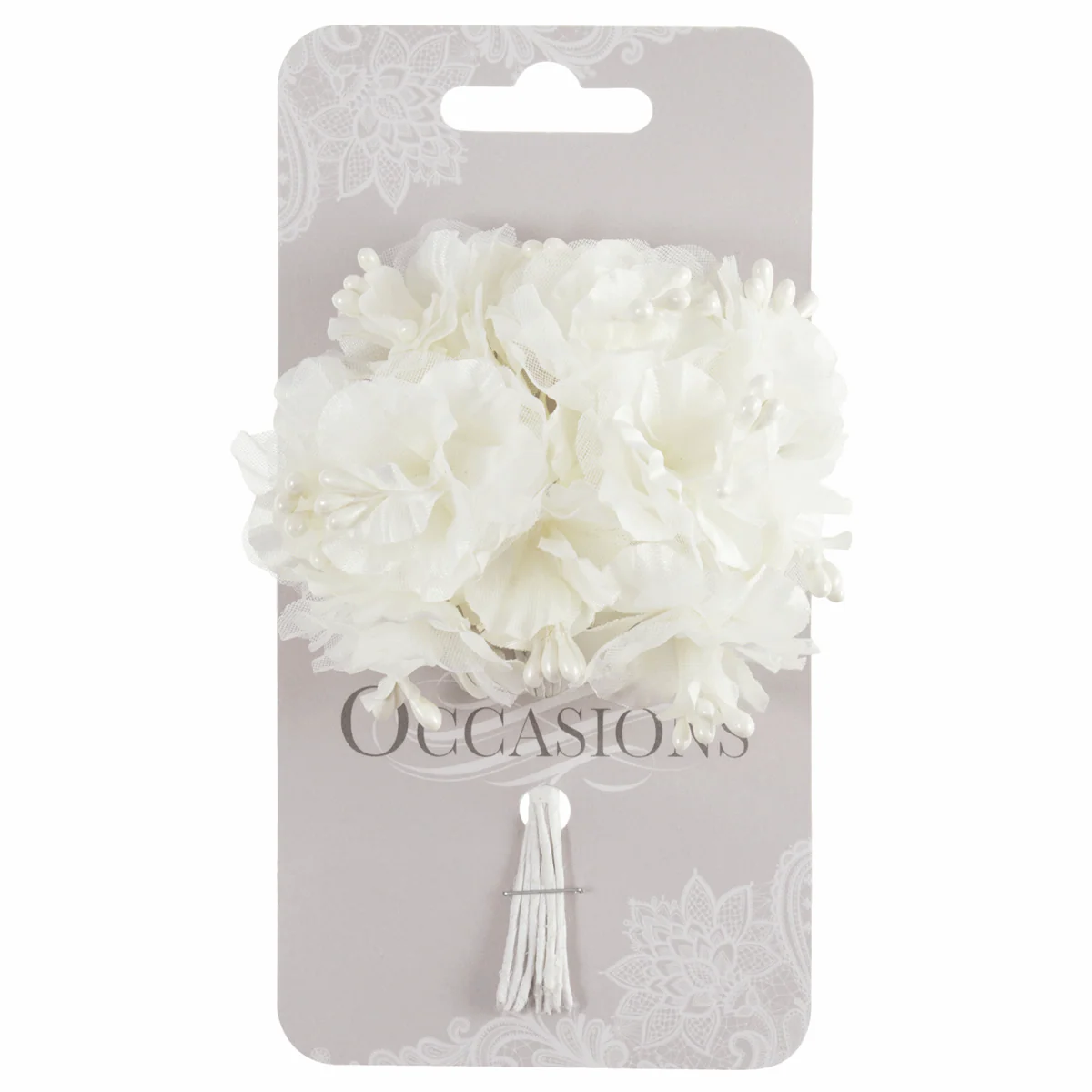 Mini Cream Azalea Spray - 14mm (Pack of 12 Stems)