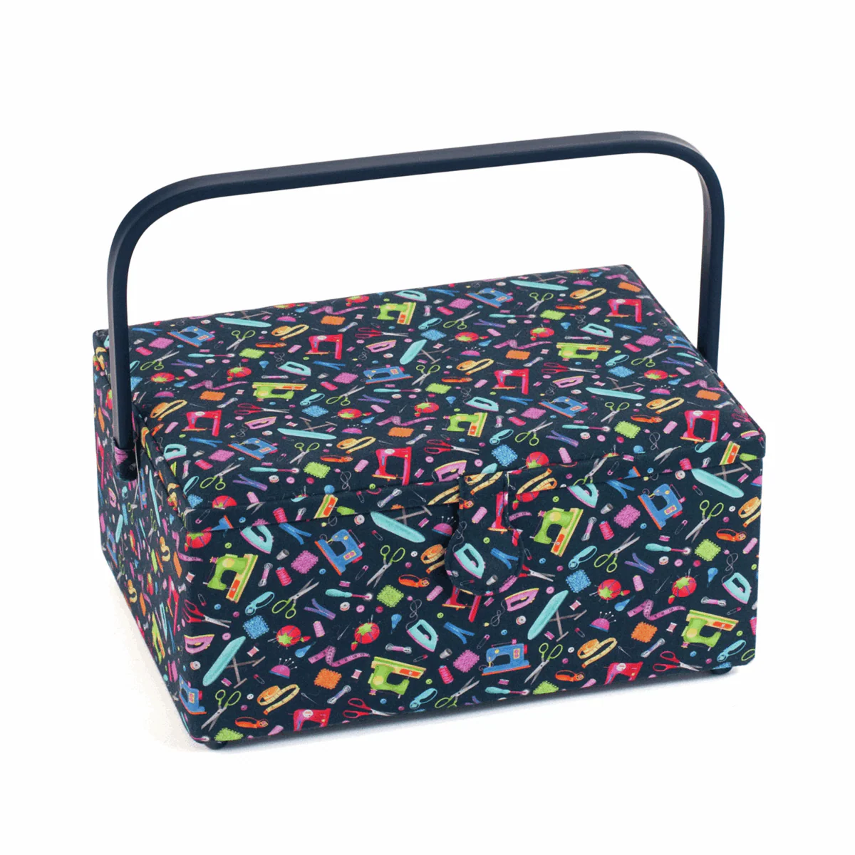 Mini Sew Machines Rectangle Sewing Box - Large - Image 3