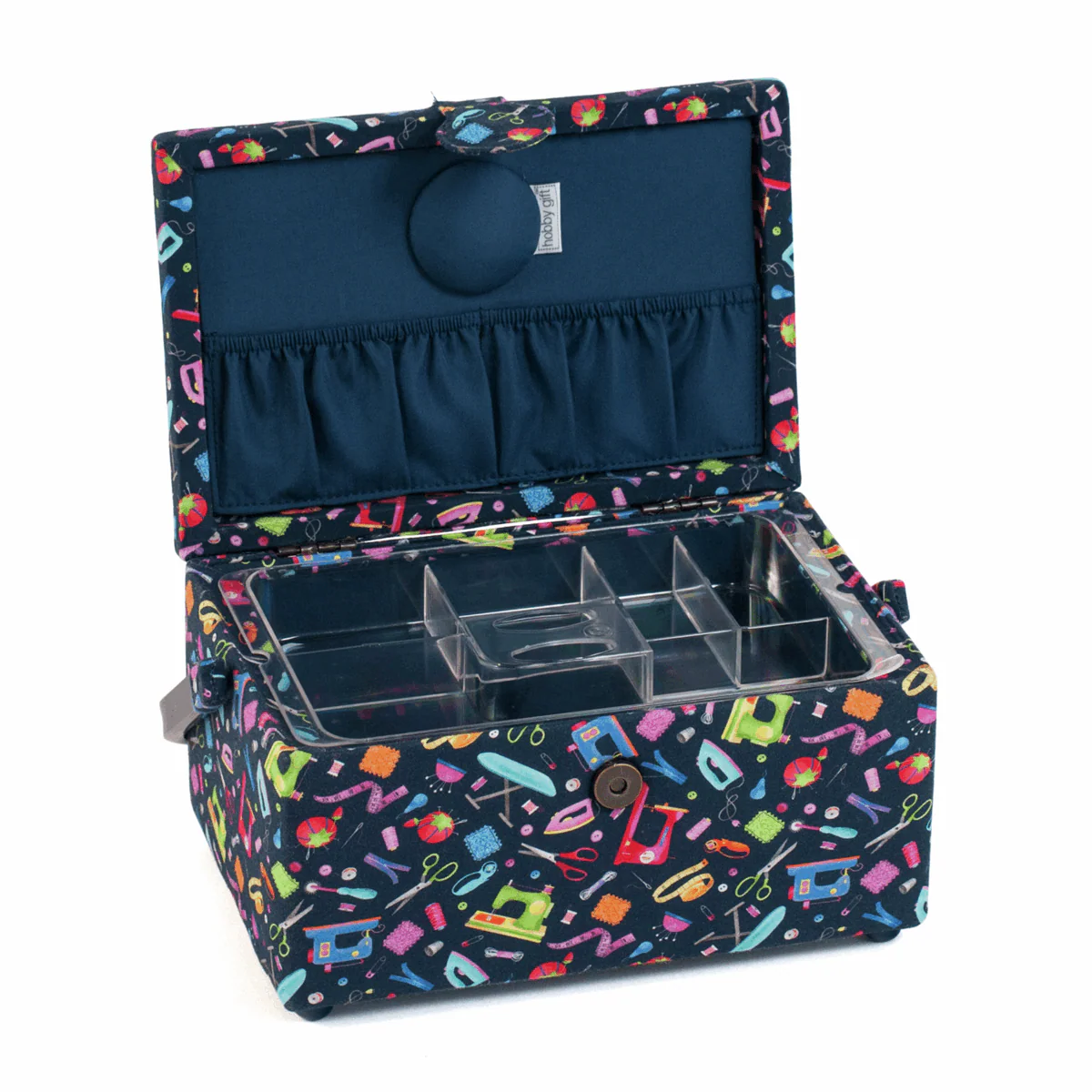 Mini Sew Machines Sewing Box with PVC Handle - Medium - Image 2