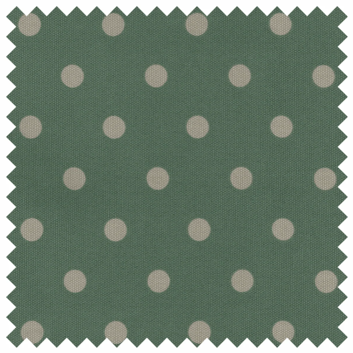 Moss Polka Dot Sewing Box - Large - Image 3
