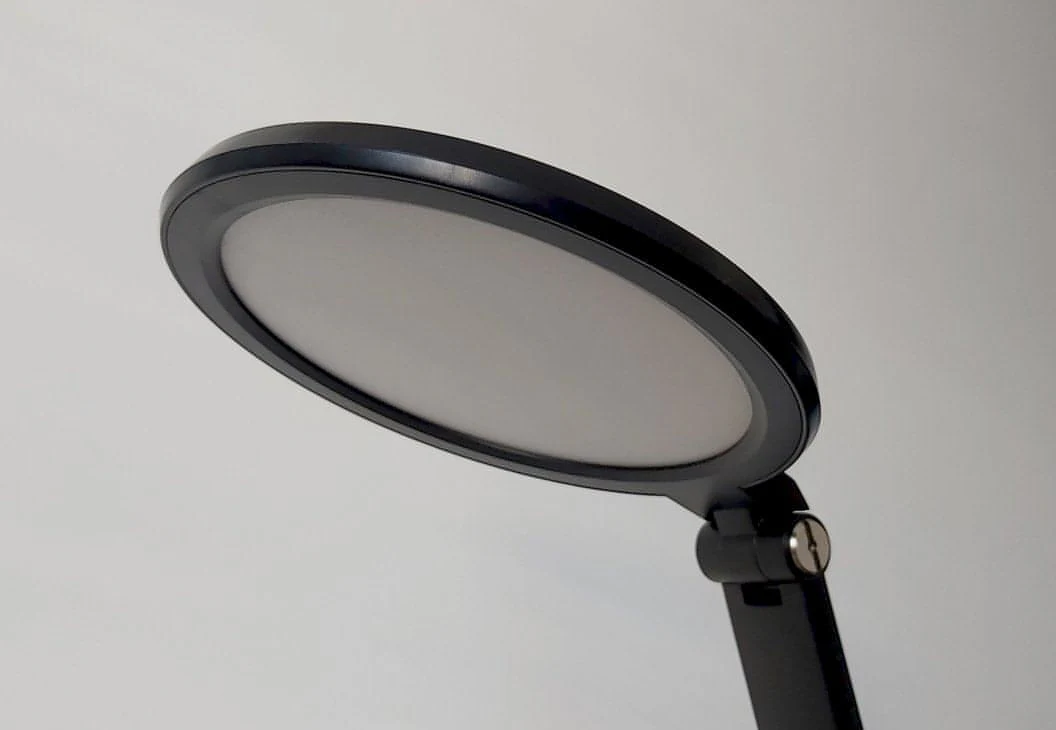 Native Lighting - Black Compact LED Desk Lamp (Lightweight and portable with LED dimmable bulbs) - Image 3