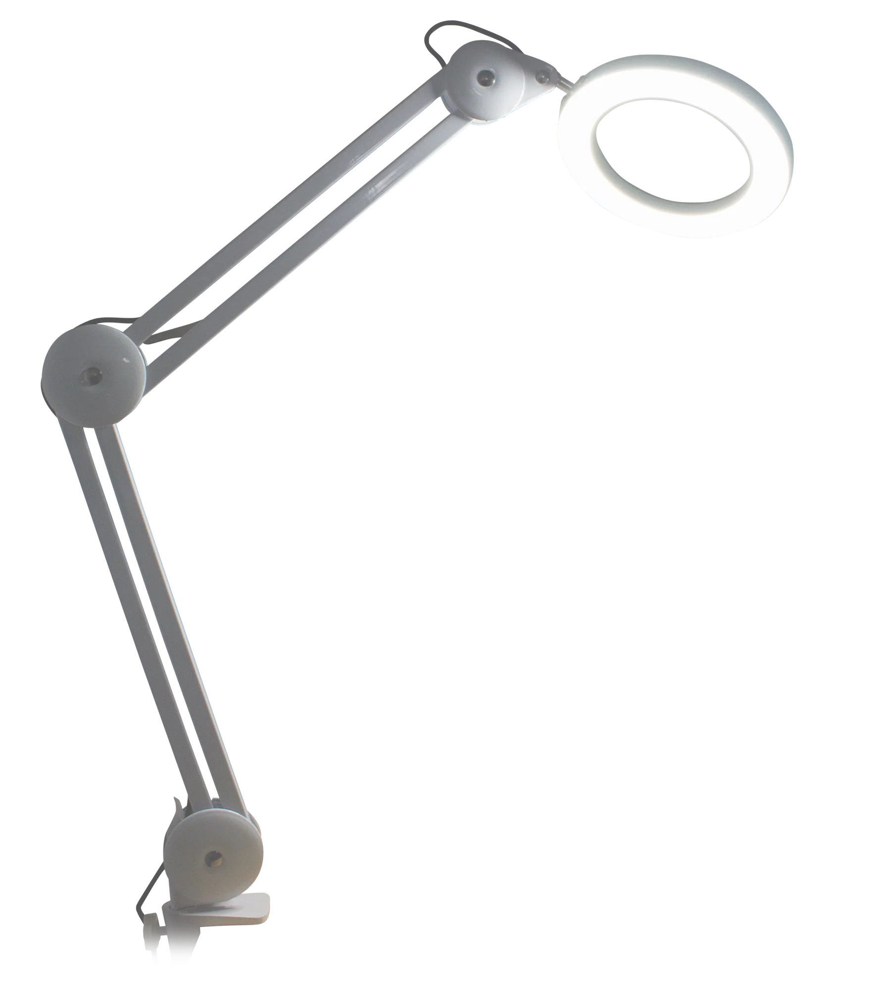 Native Lighting - White Chameleon Mini USB Lamp (1.75x magnification with dimmable 3 colour temperatures)