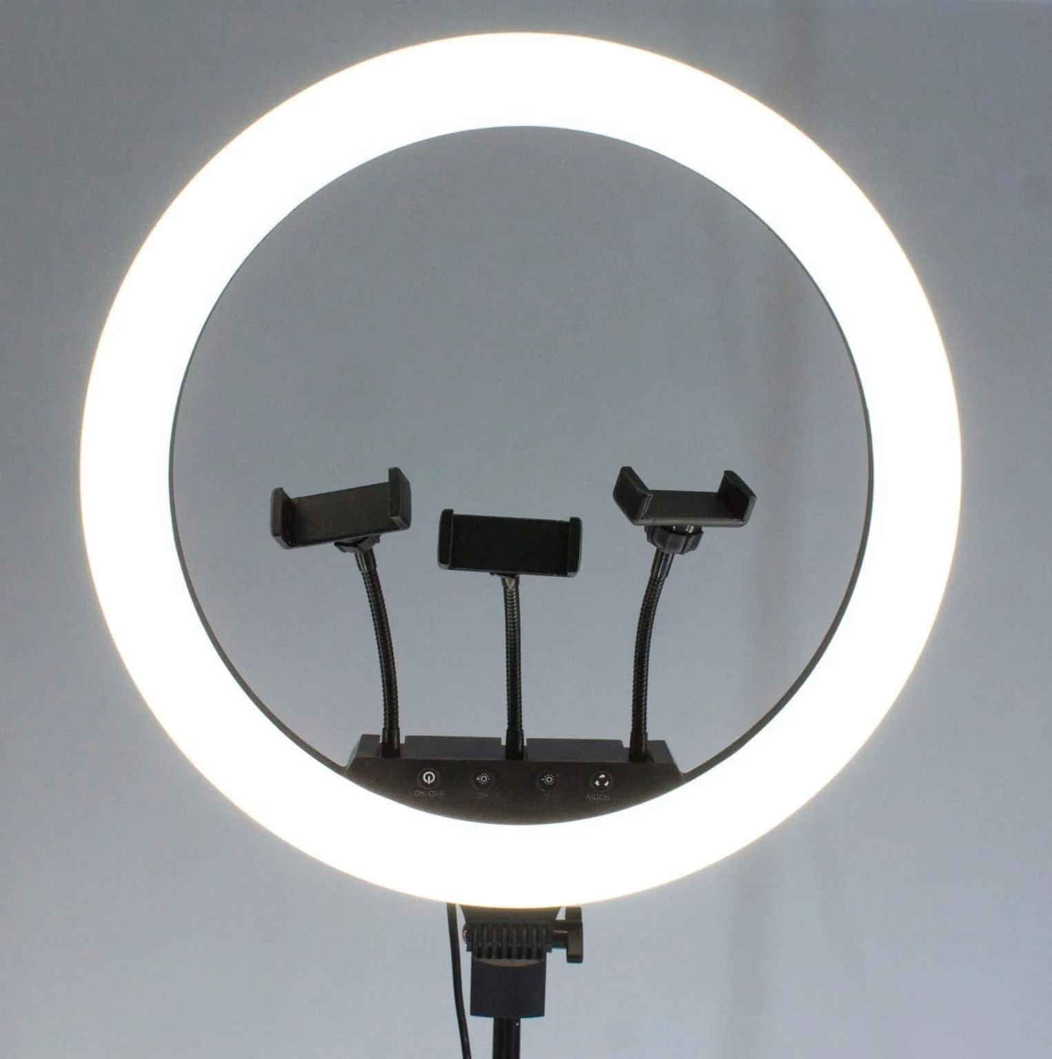 Native Lighting - Eclipse Ring Light with built in phone holder - amazing for bloggers (touch sensitive buttons and bluetooth connection) - Image 3