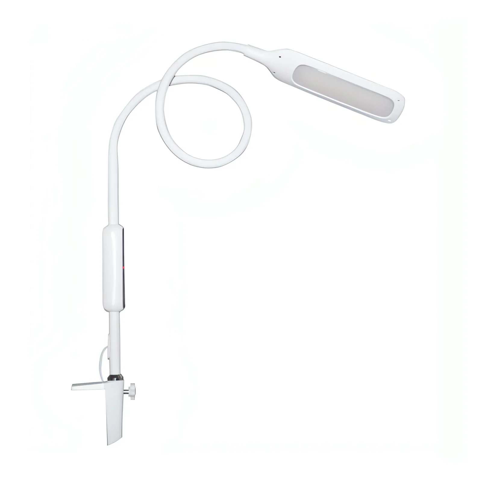 Native Lighting - White Lumina Desk Lamp (flexible goose neck LED light with 5 level lighting and 3 colour settings) - Image 2