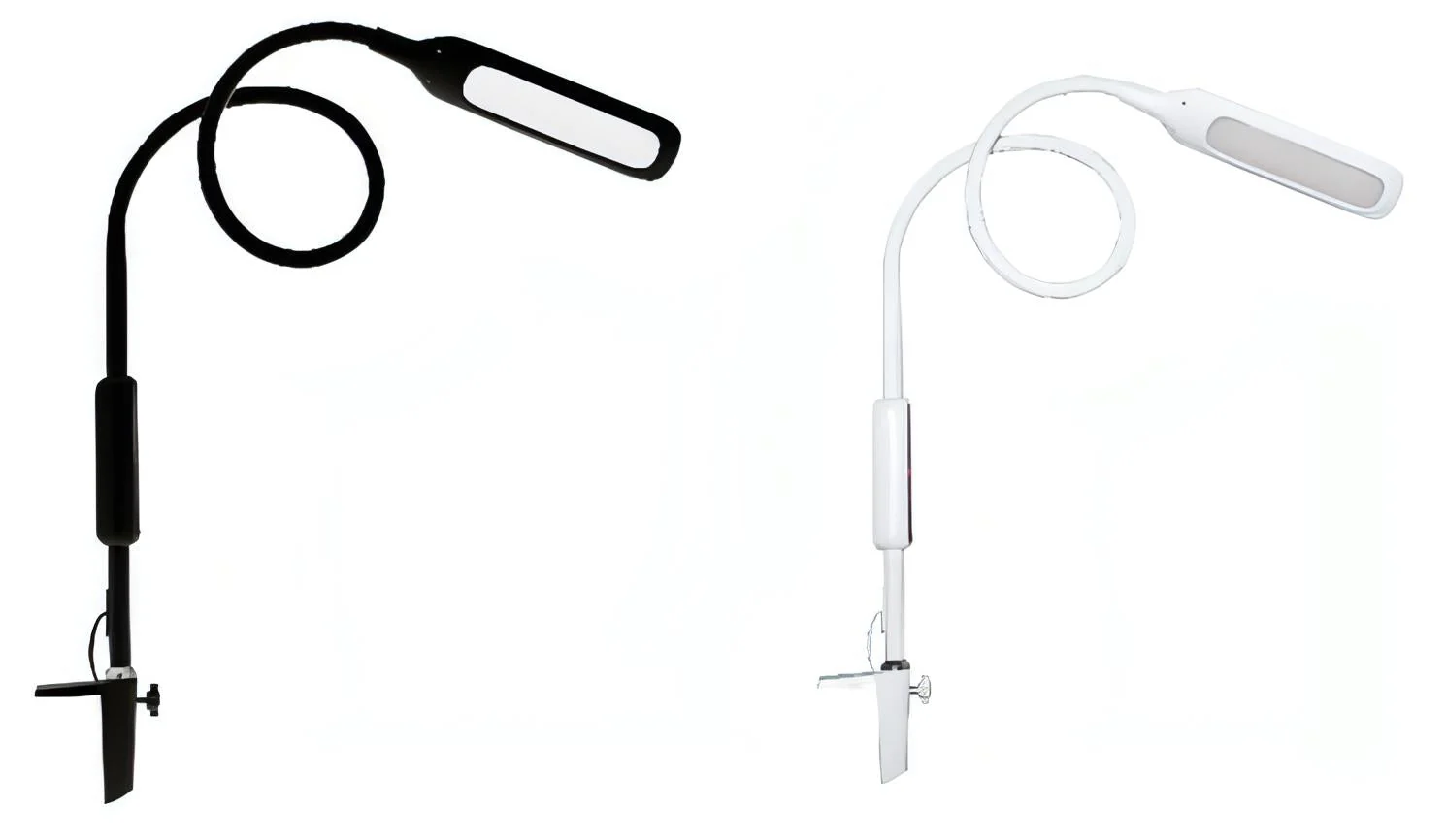 Native Lighting - White Lumina Desk Lamp (flexible goose neck LED light with 5 level lighting and 3 colour settings) - Image 4