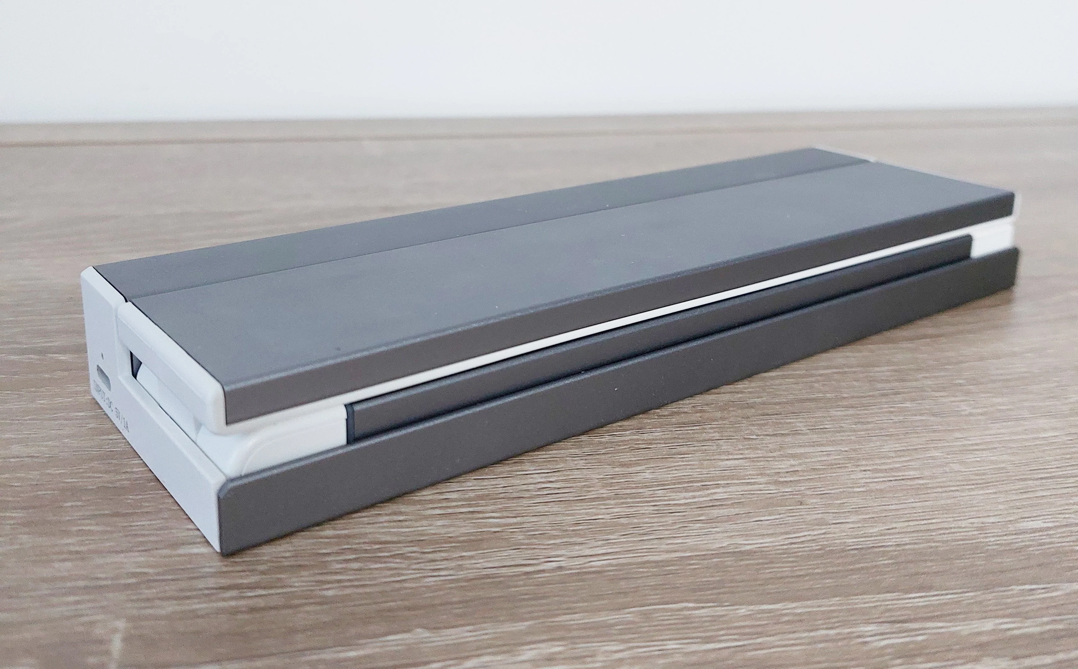 Native Lighting - ZigZag Lamp in Matt Grey Chrome (folds flat, rechargeable with 3 brightness settings) - Image 3