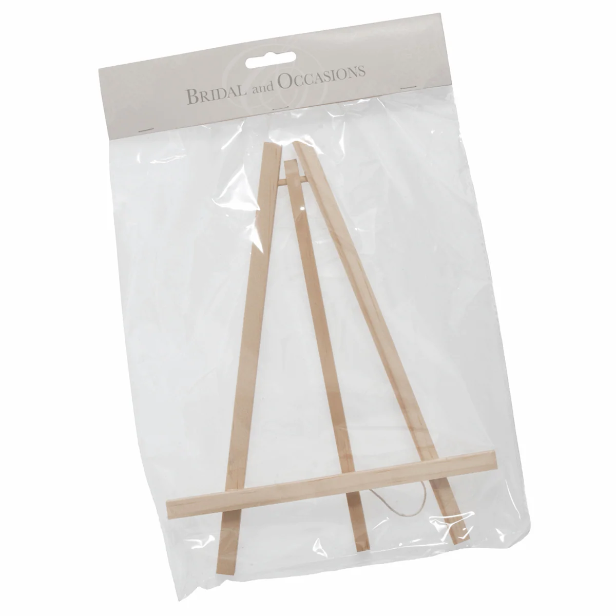 Natural Wooden Easel - 19cm x 25cm - Image 2