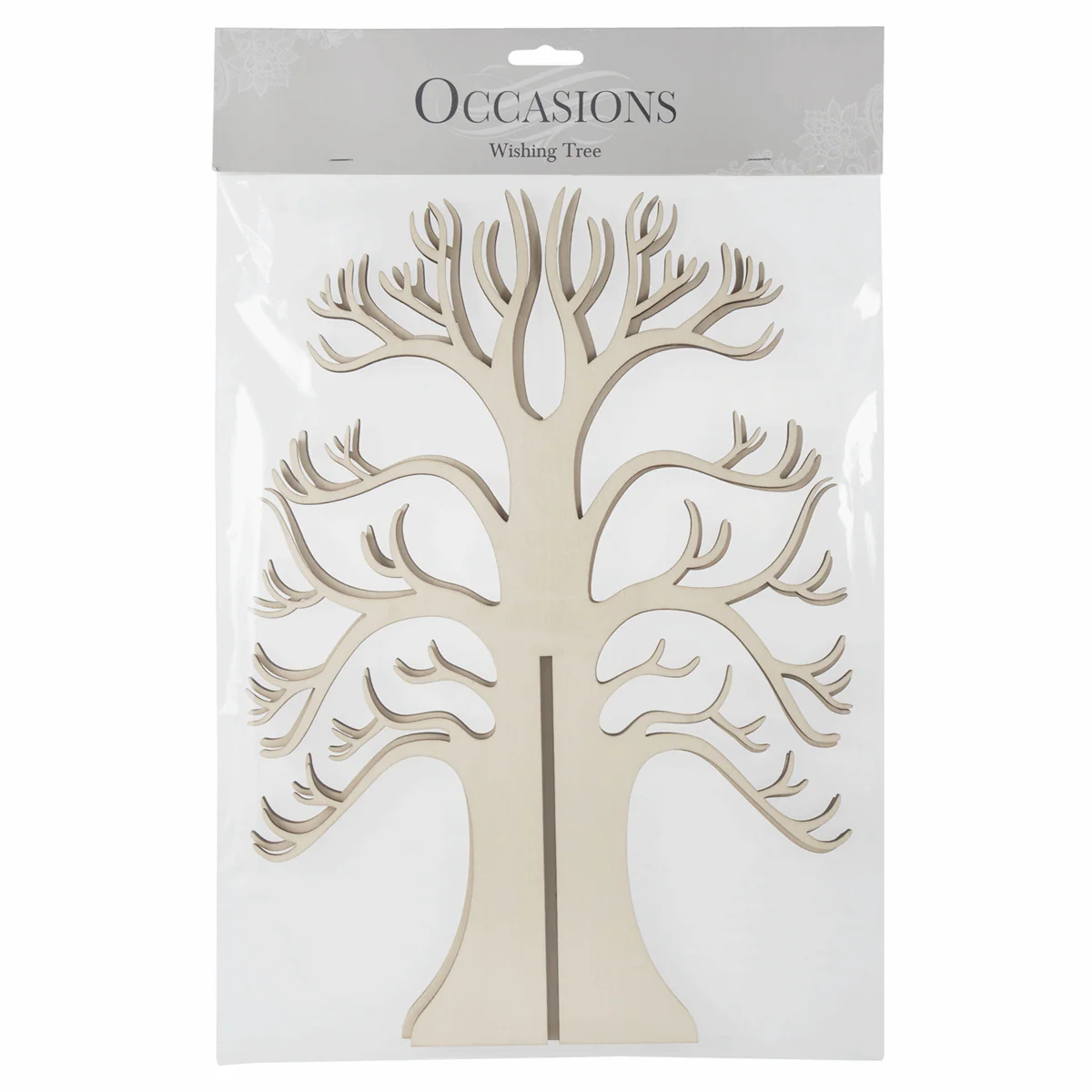 Natural Wooden Wishing Tree - 35cm x 3mm - Image 2