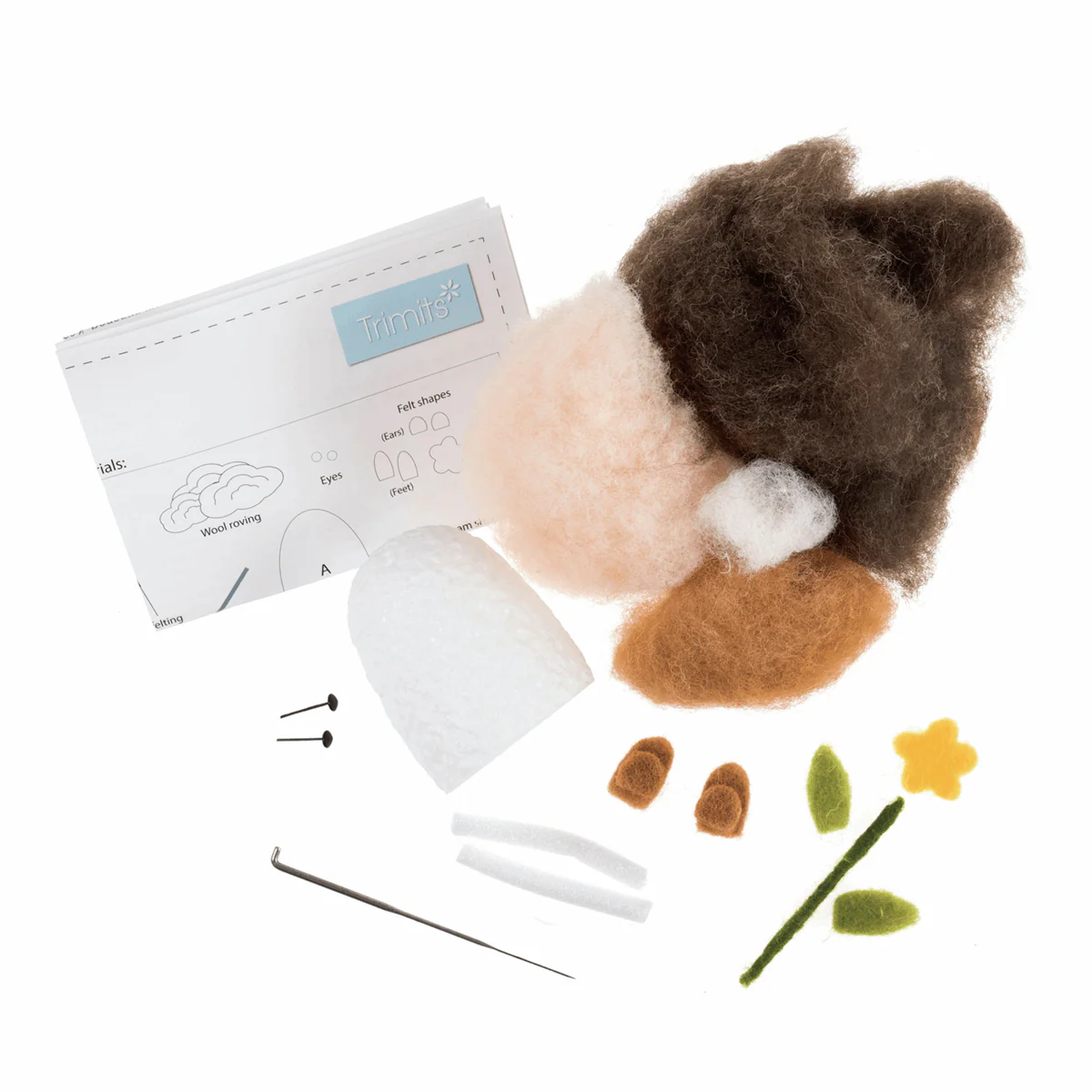 Needle Felting Kit: Hedgehog - Image 2