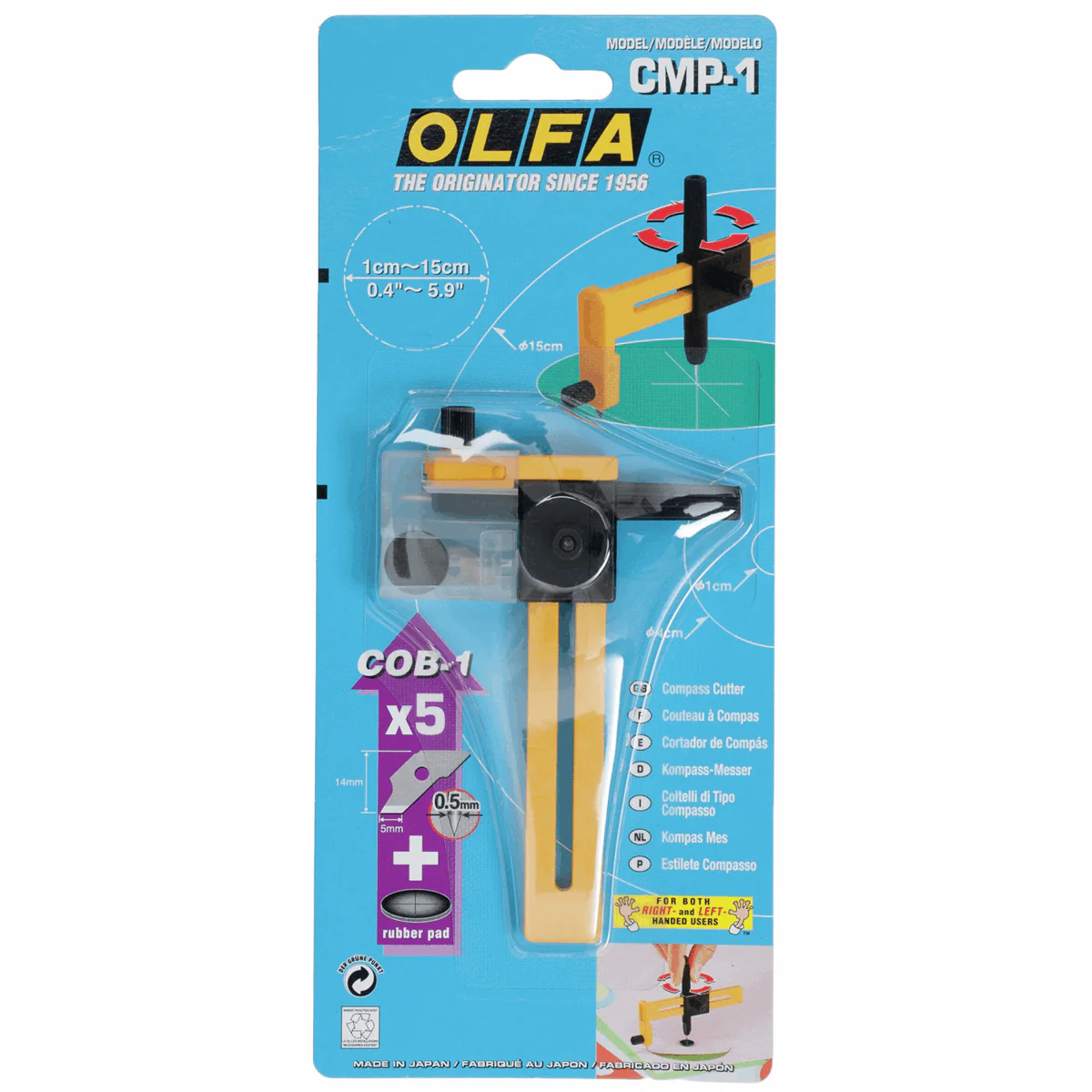 Olfa Compass Cutter - Up to 15cm/6in - Image 3
